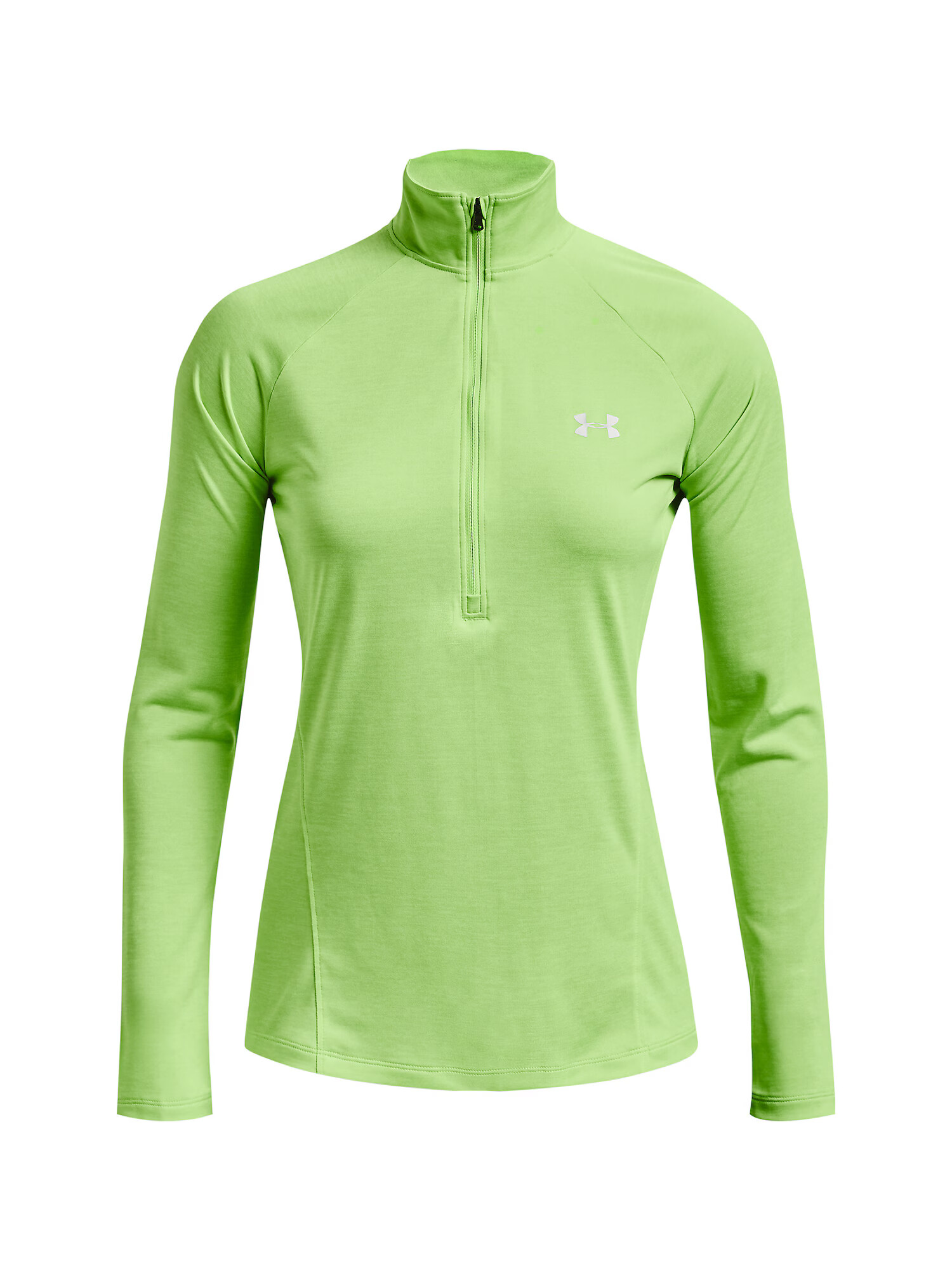 UNDER ARMOUR Tricou funcțional gri / verde măr - Pled.ro