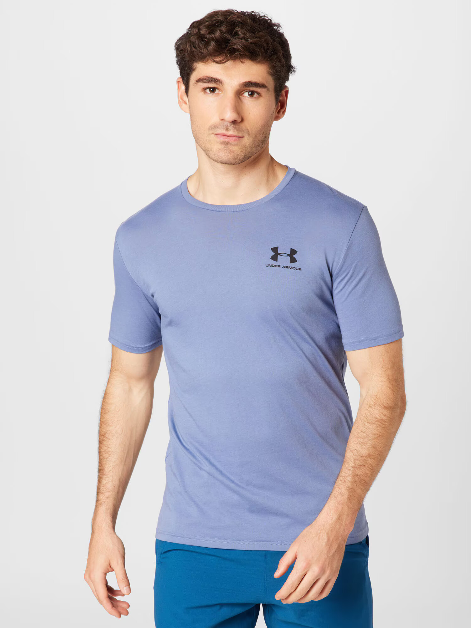 UNDER ARMOUR Tricou funcțional mov deschis / negru - Pled.ro