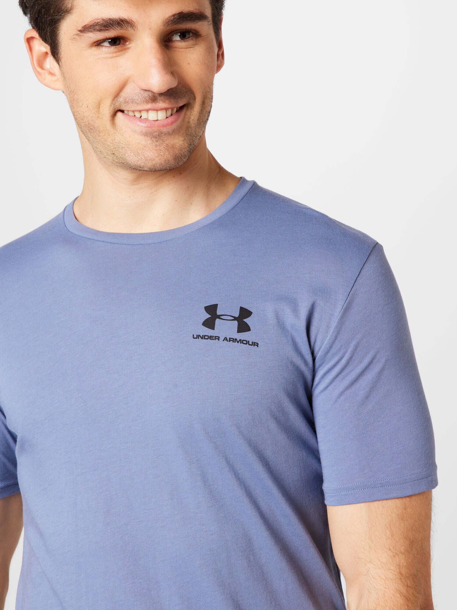 UNDER ARMOUR Tricou funcțional mov deschis / negru - Pled.ro