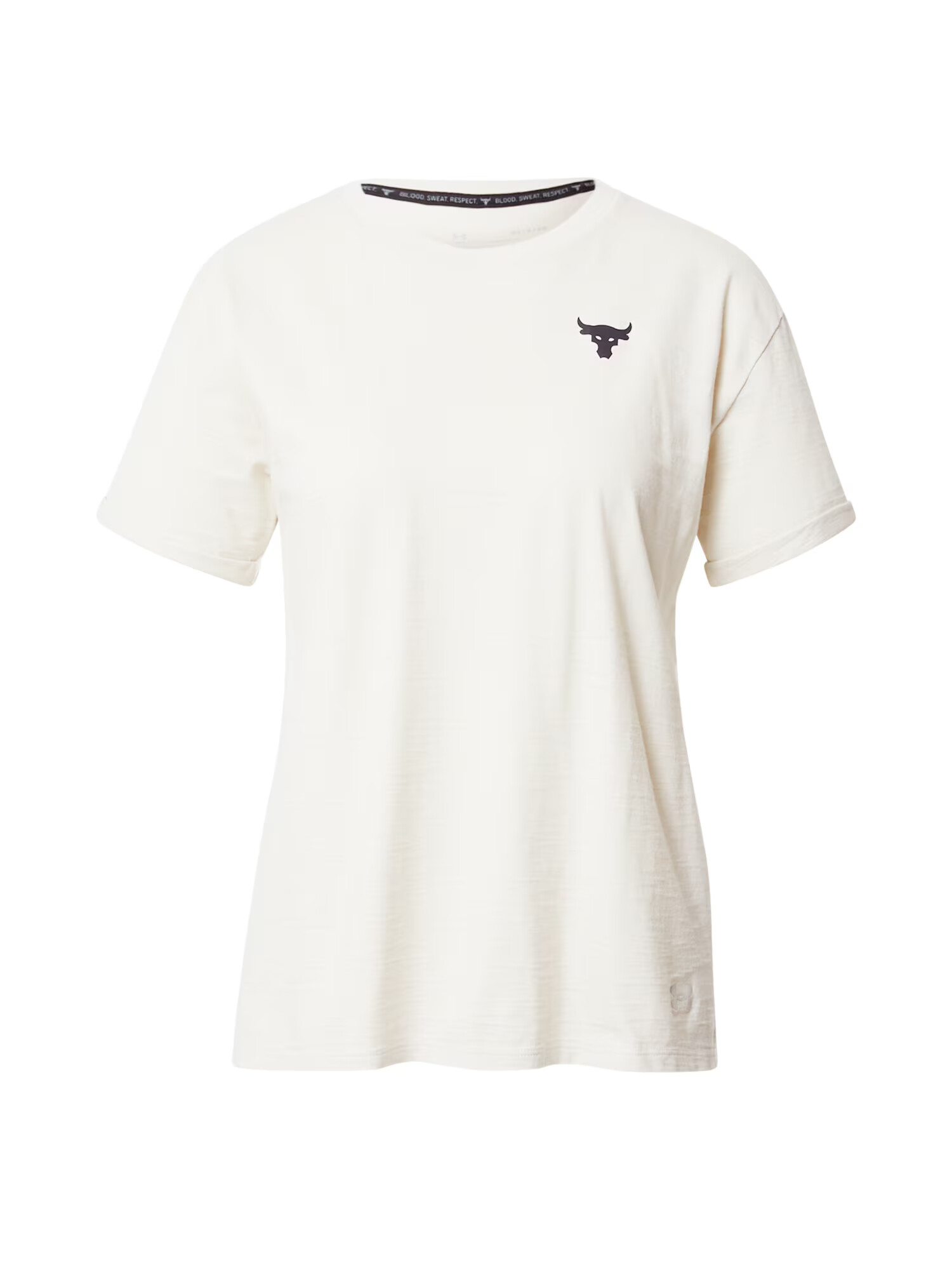 UNDER ARMOUR Tricou funcțional negru / alb - Pled.ro