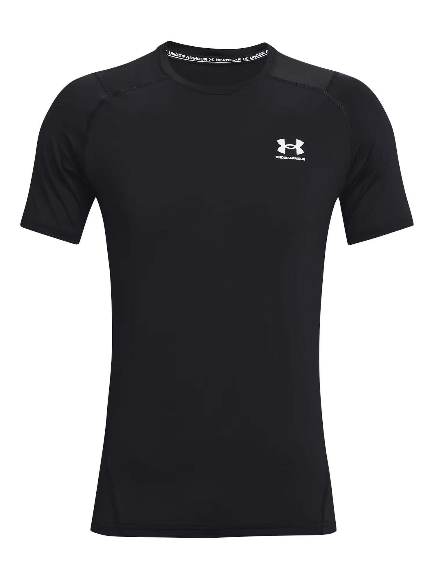 UNDER ARMOUR Tricou funcțional negru / alb - Pled.ro