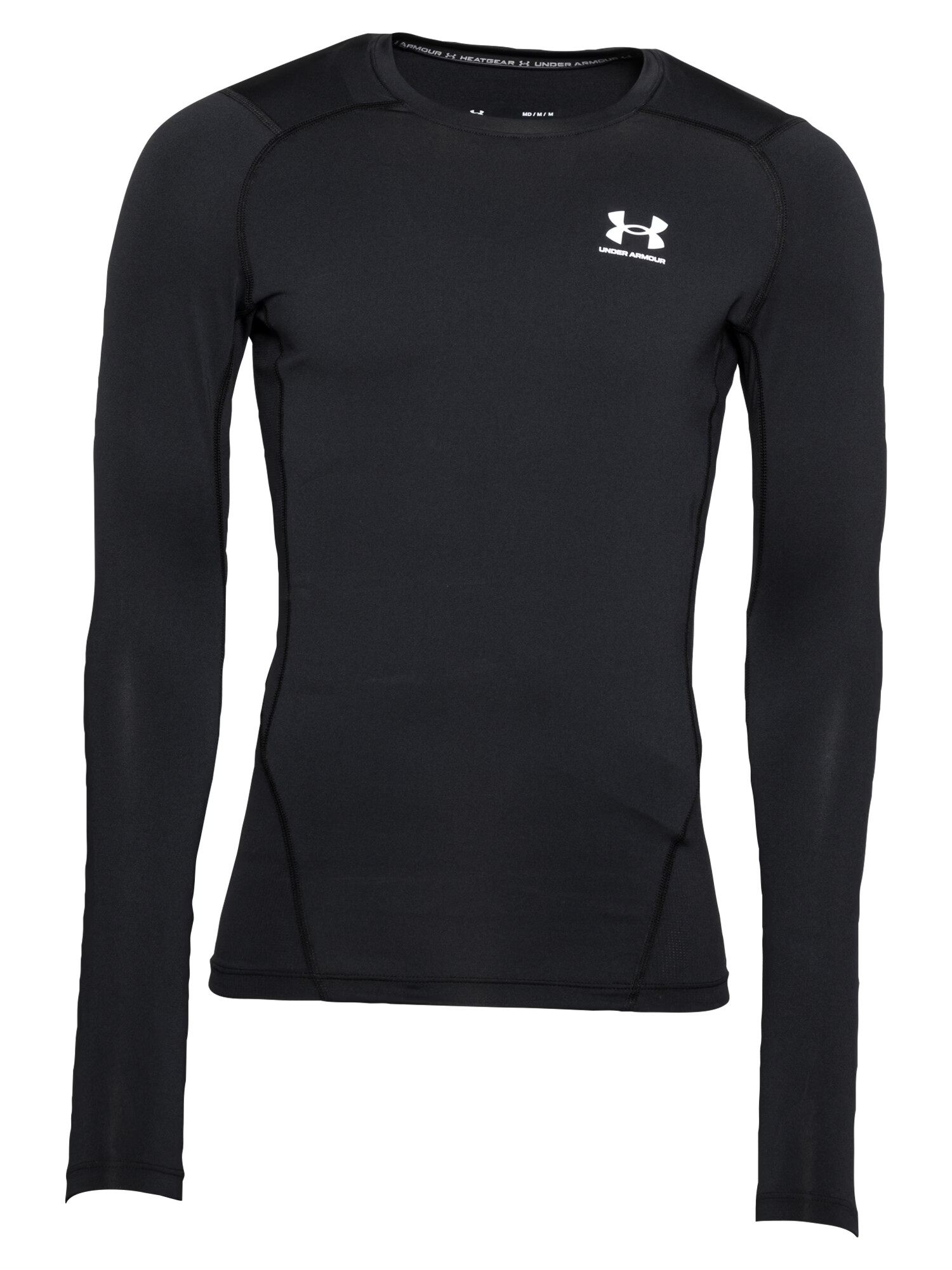 UNDER ARMOUR Tricou funcțional negru / alb - Pled.ro