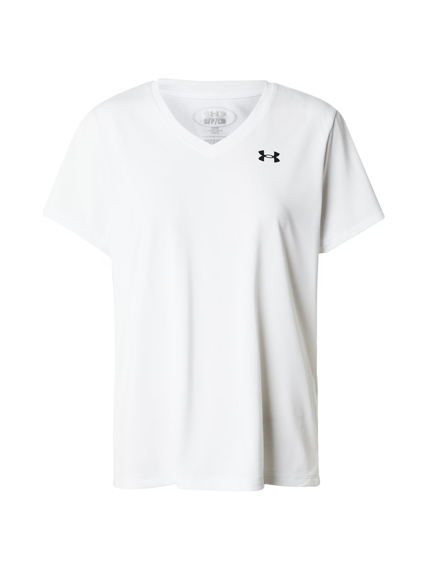 UNDER ARMOUR Tricou funcțional negru / alb - Pled.ro