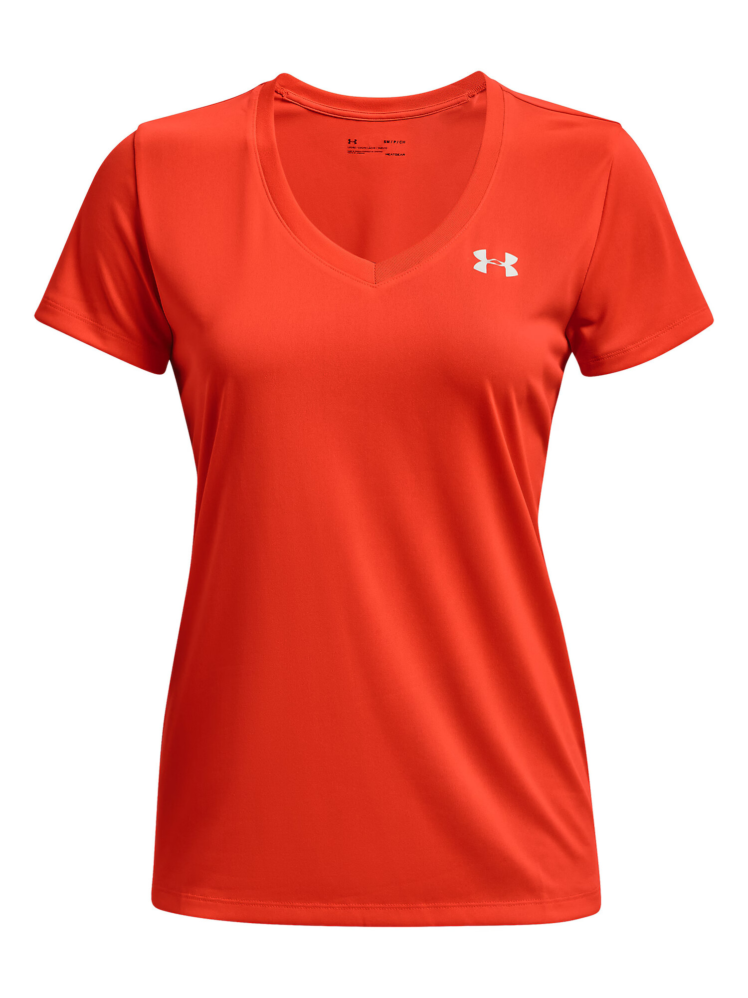 UNDER ARMOUR Tricou funcțional portocaliu închis / alb - Pled.ro