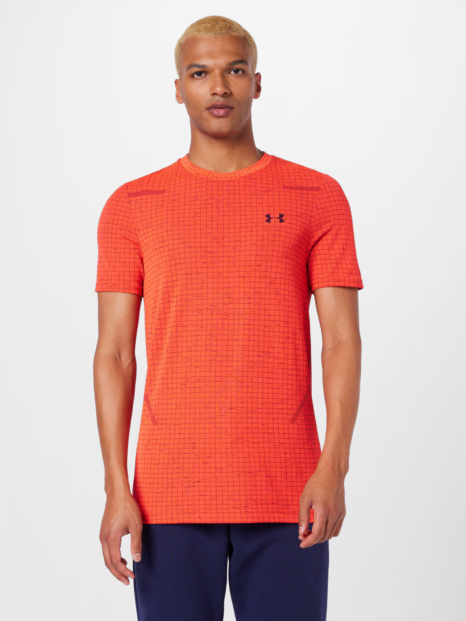 UNDER ARMOUR Tricou funcțional portocaliu / roşu închis - Pled.ro