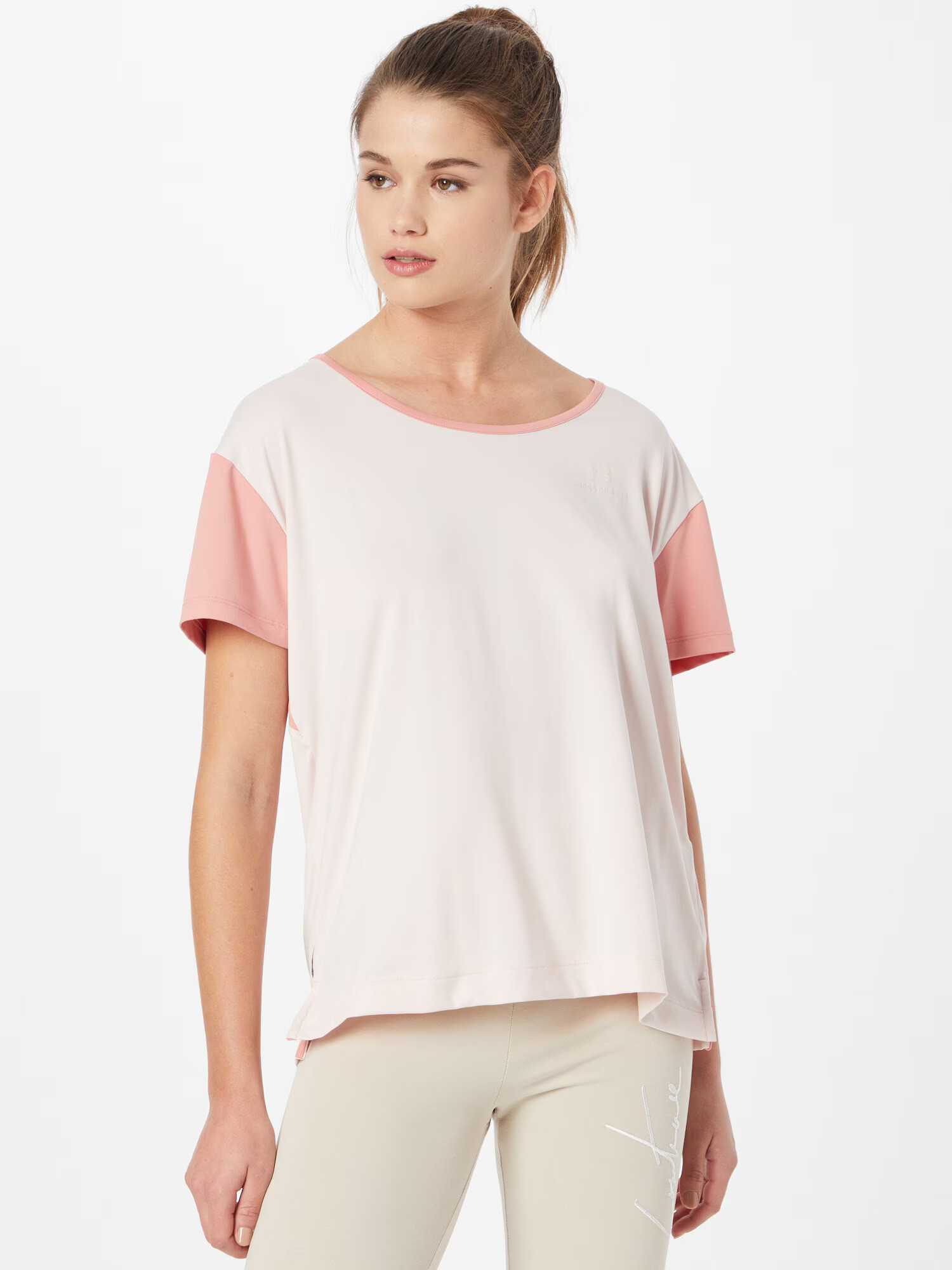 UNDER ARMOUR Tricou funcțional roz pal / roz pastel - Pled.ro