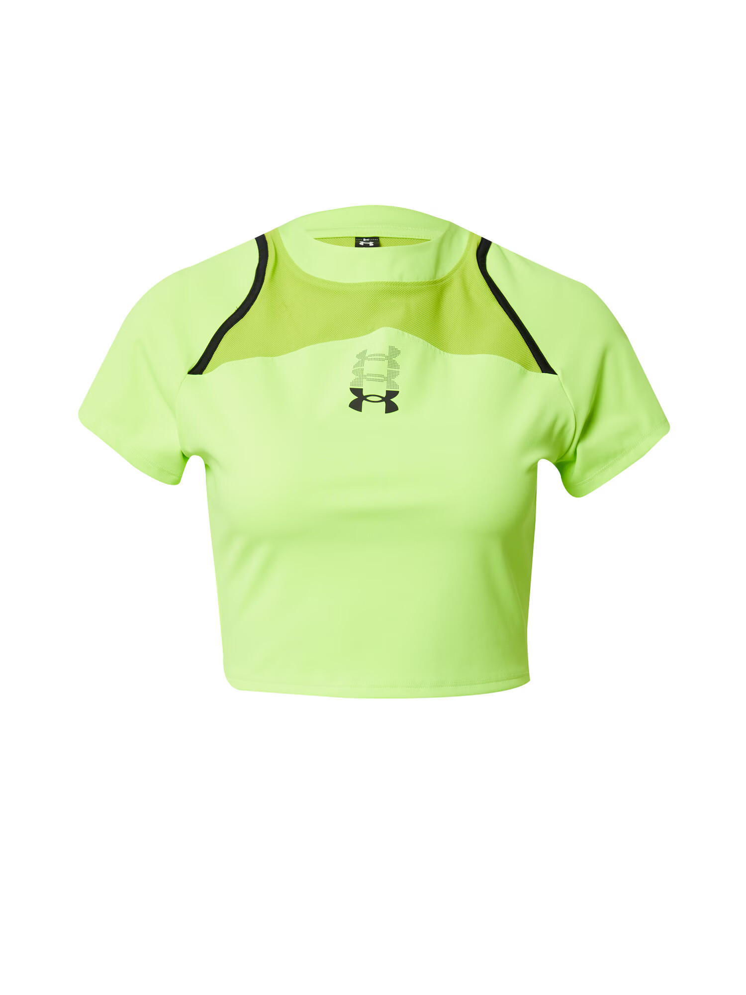 UNDER ARMOUR Tricou funcțional 'Run Anywhere' galben neon / negru - Pled.ro