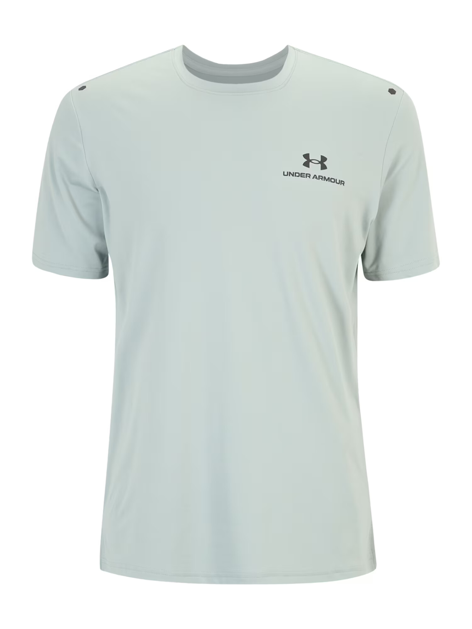 UNDER ARMOUR Tricou funcțional 'Rush Energy' gri fumuriu / negru - Pled.ro