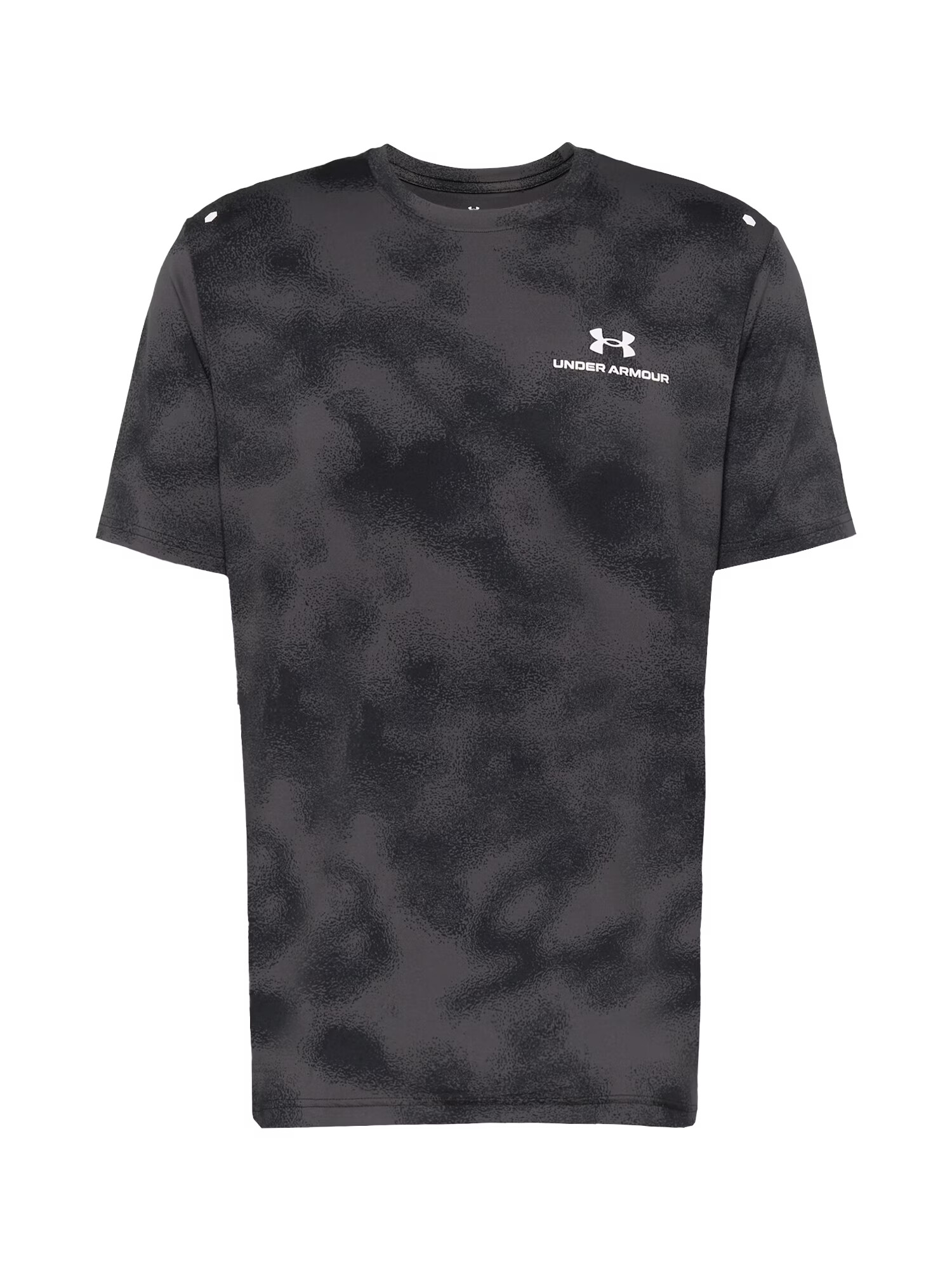 UNDER ARMOUR Tricou funcțional 'Rush Energy' gri / negru / alb - Pled.ro