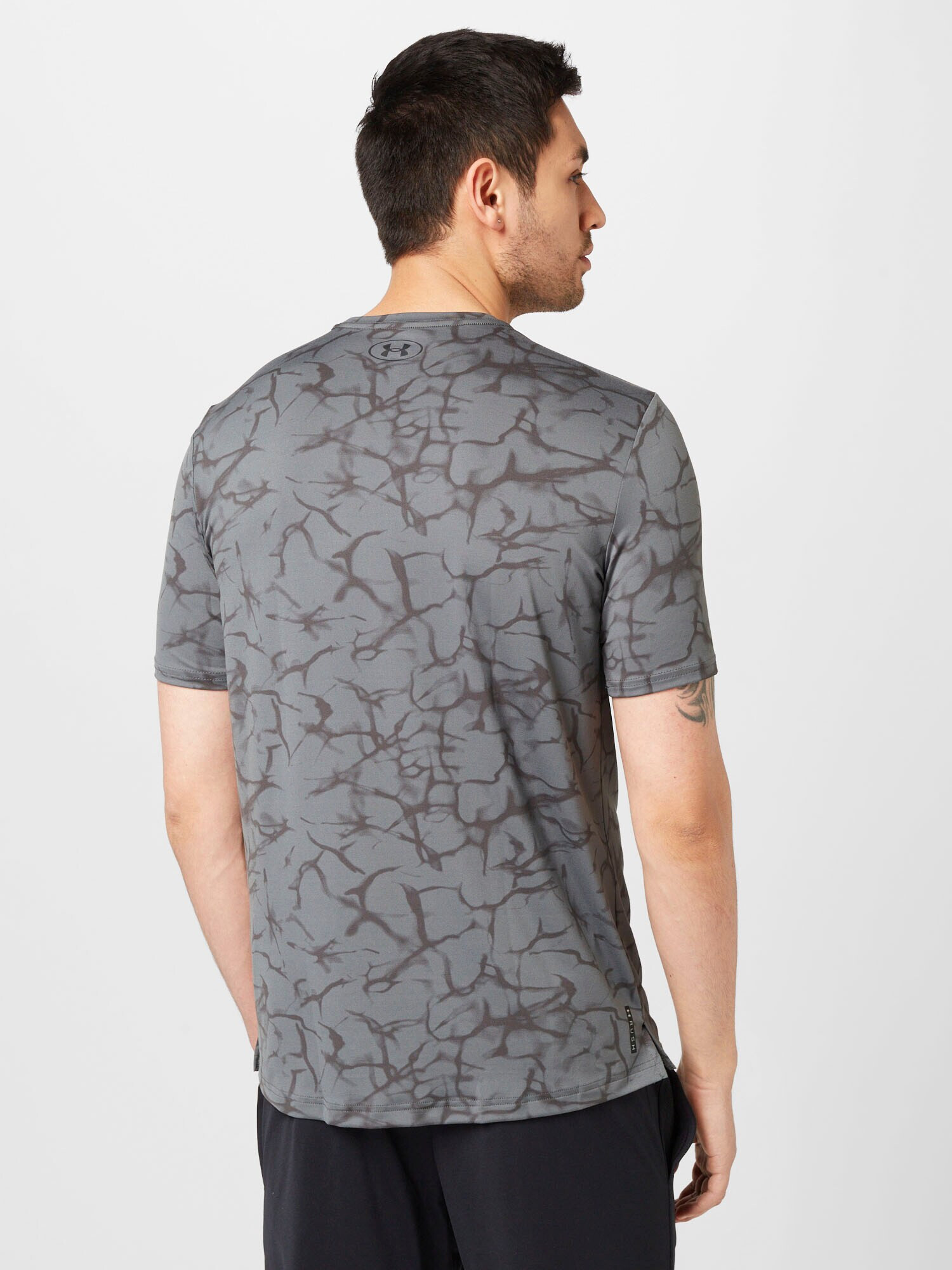 UNDER ARMOUR Tricou funcțional 'Rush Energy' gri taupe / gri închis - Pled.ro