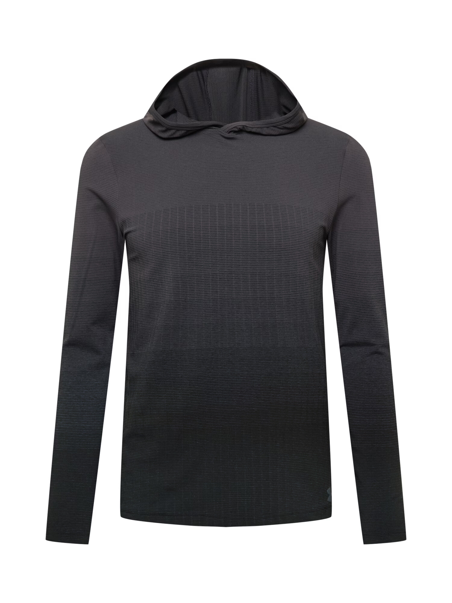 UNDER ARMOUR Tricou funcțional 'Seamless Lux' gri / negru - Pled.ro