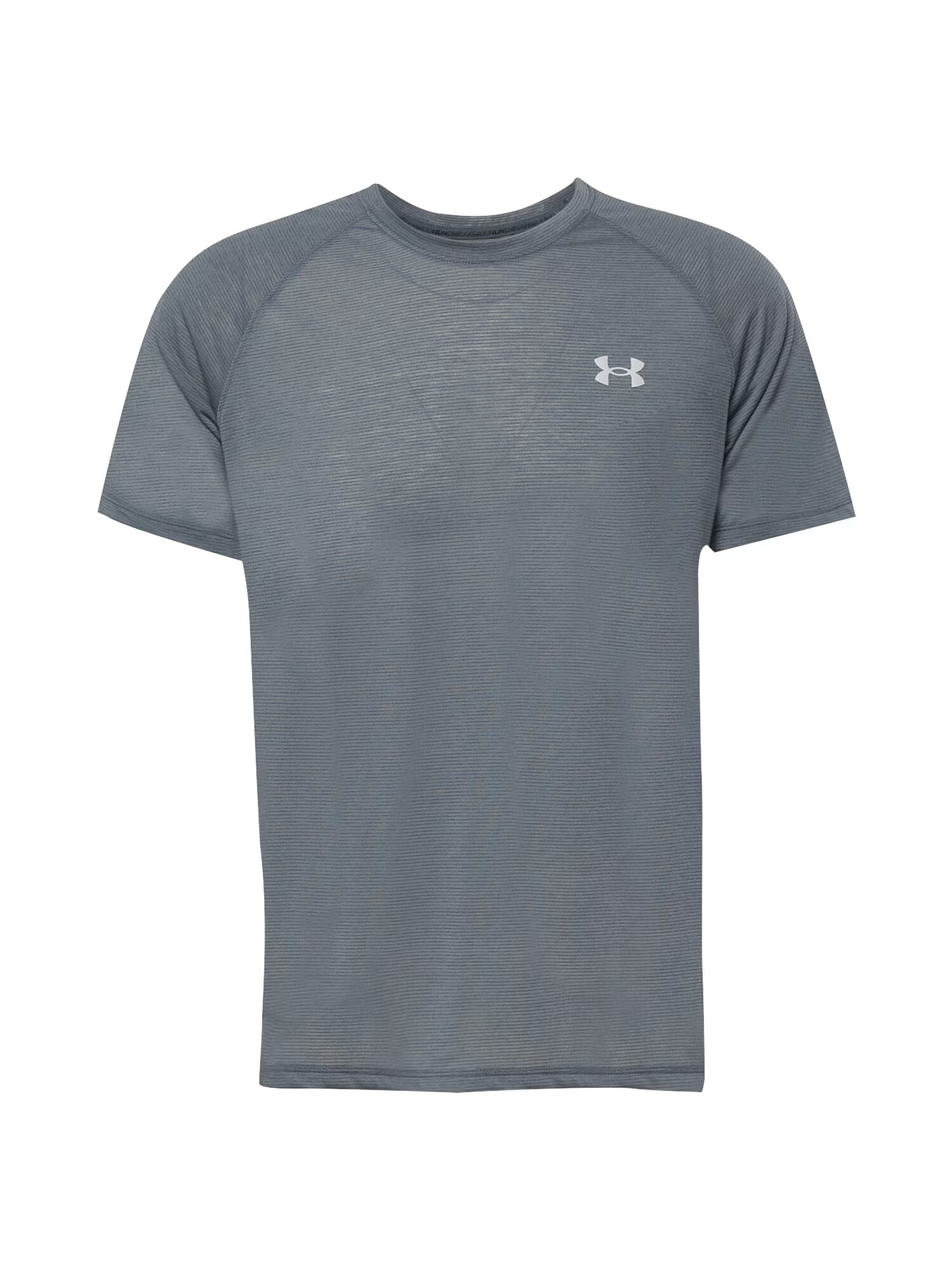 UNDER ARMOUR Tricou funcțional 'Streaker' gri fumuriu / alb - Pled.ro