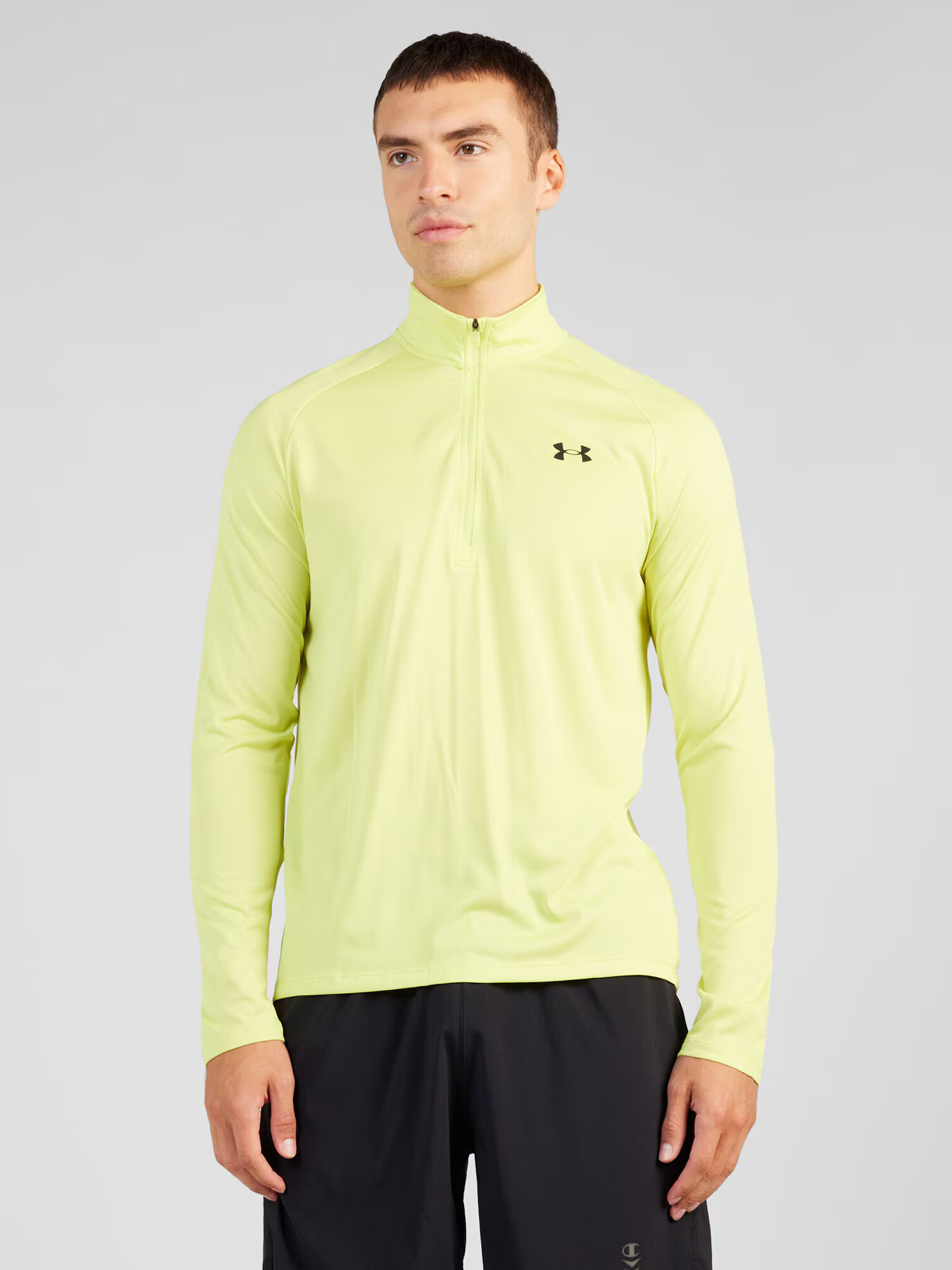 UNDER ARMOUR Tricou funcțional 'Tech' galben / negru - Pled.ro