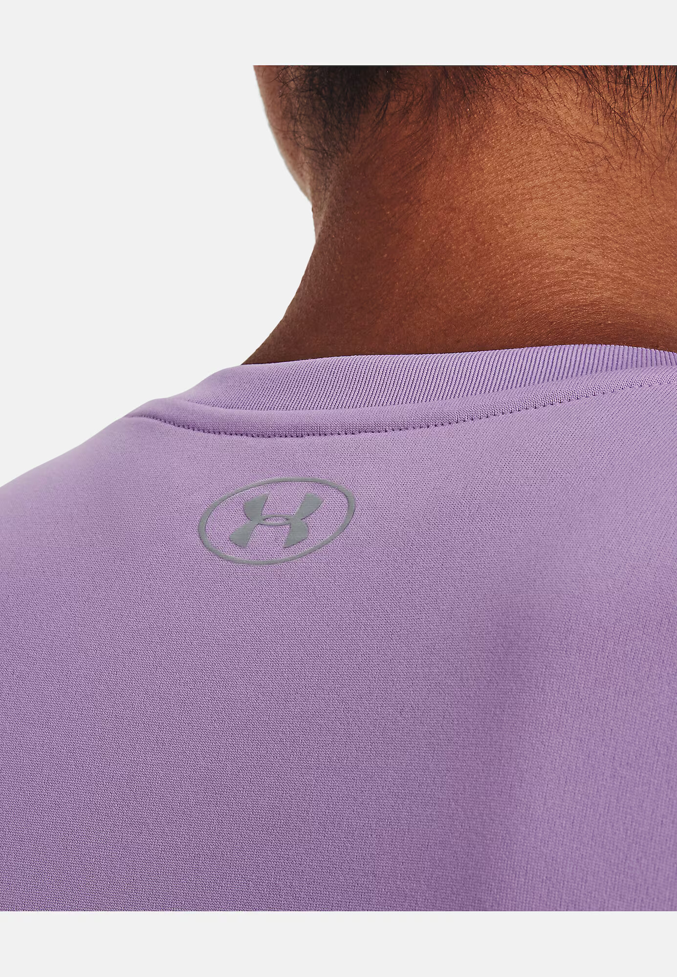 UNDER ARMOUR Tricou funcțional 'Tech' gri / mov pastel - Pled.ro