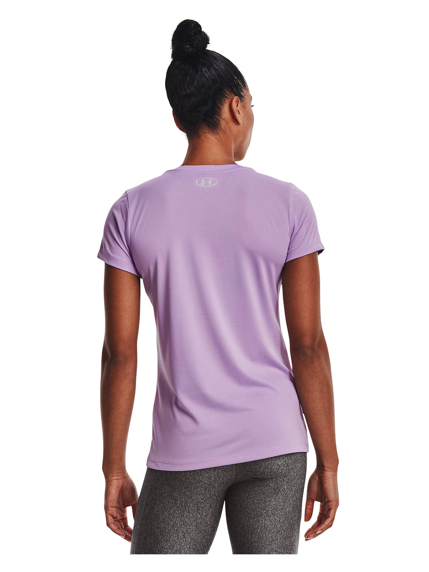 UNDER ARMOUR Tricou funcțional 'Tech' gri / mov pastel - Pled.ro