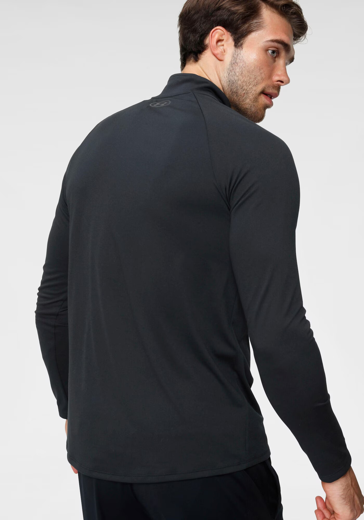 UNDER ARMOUR Tricou funcțional gri / negru - Pled.ro