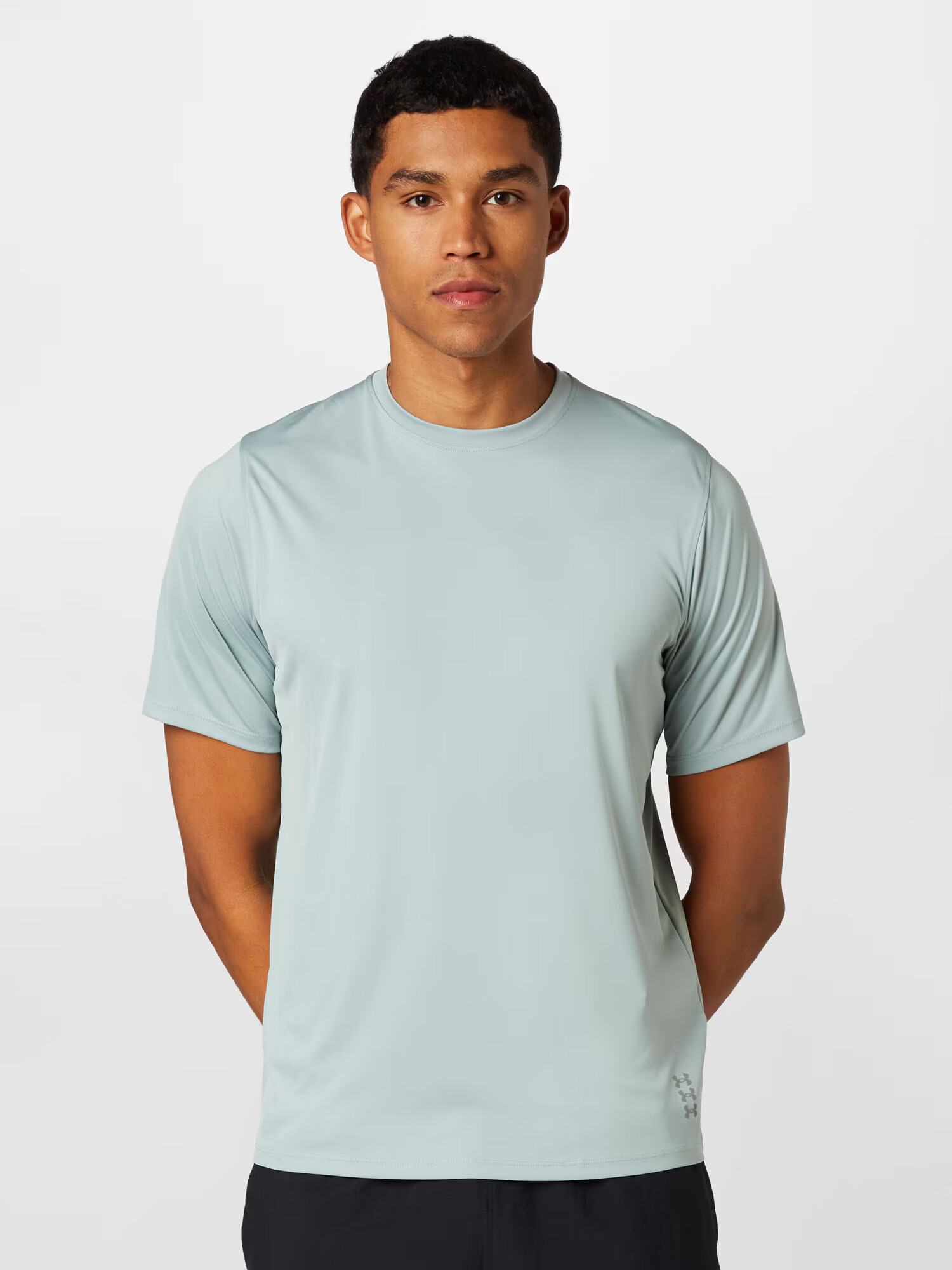 UNDER ARMOUR Tricou funcțional 'Terrain' verde pastel - Pled.ro