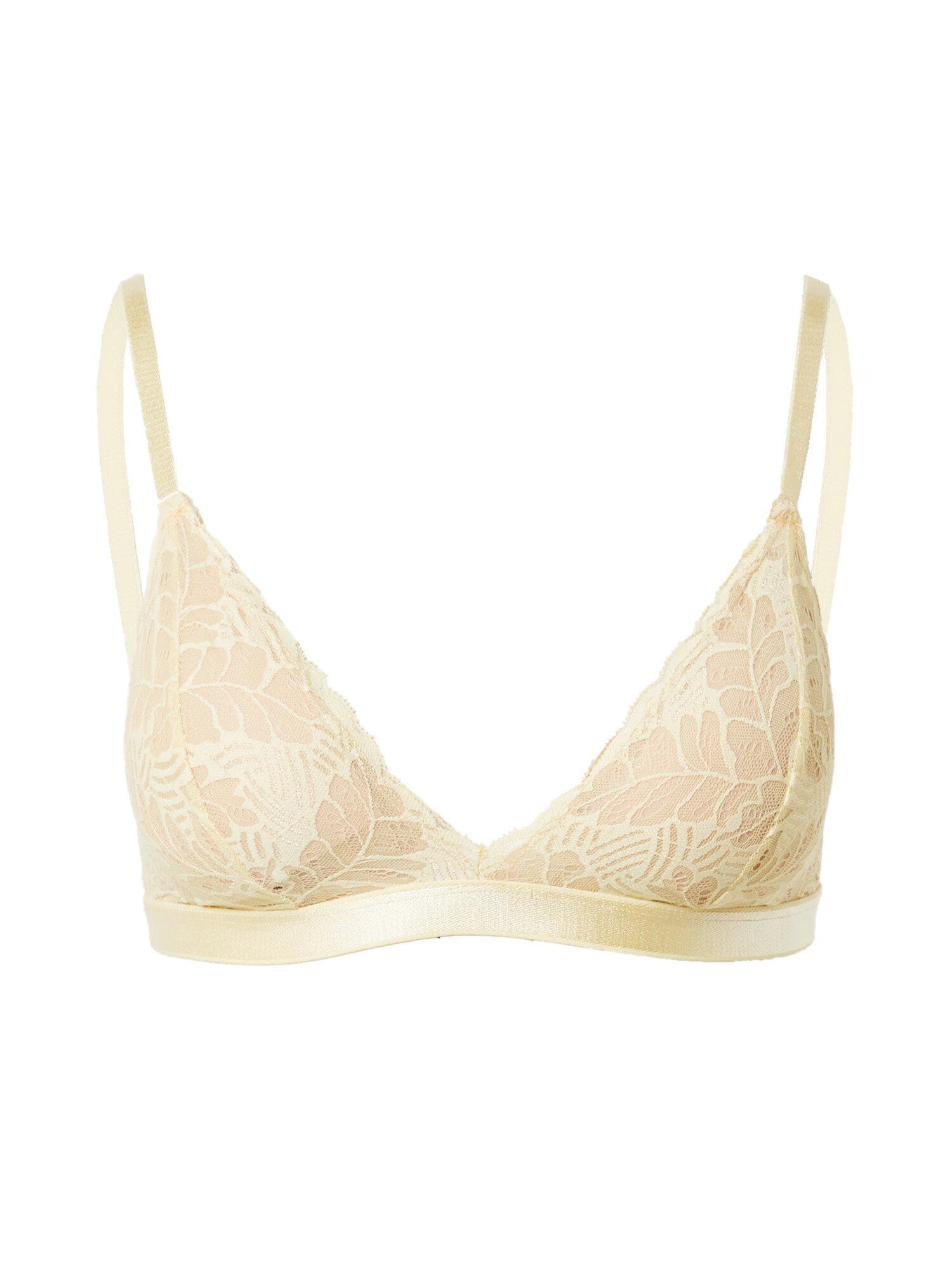 Underprotection Sutien 'GINA' galben pastel - Pled.ro