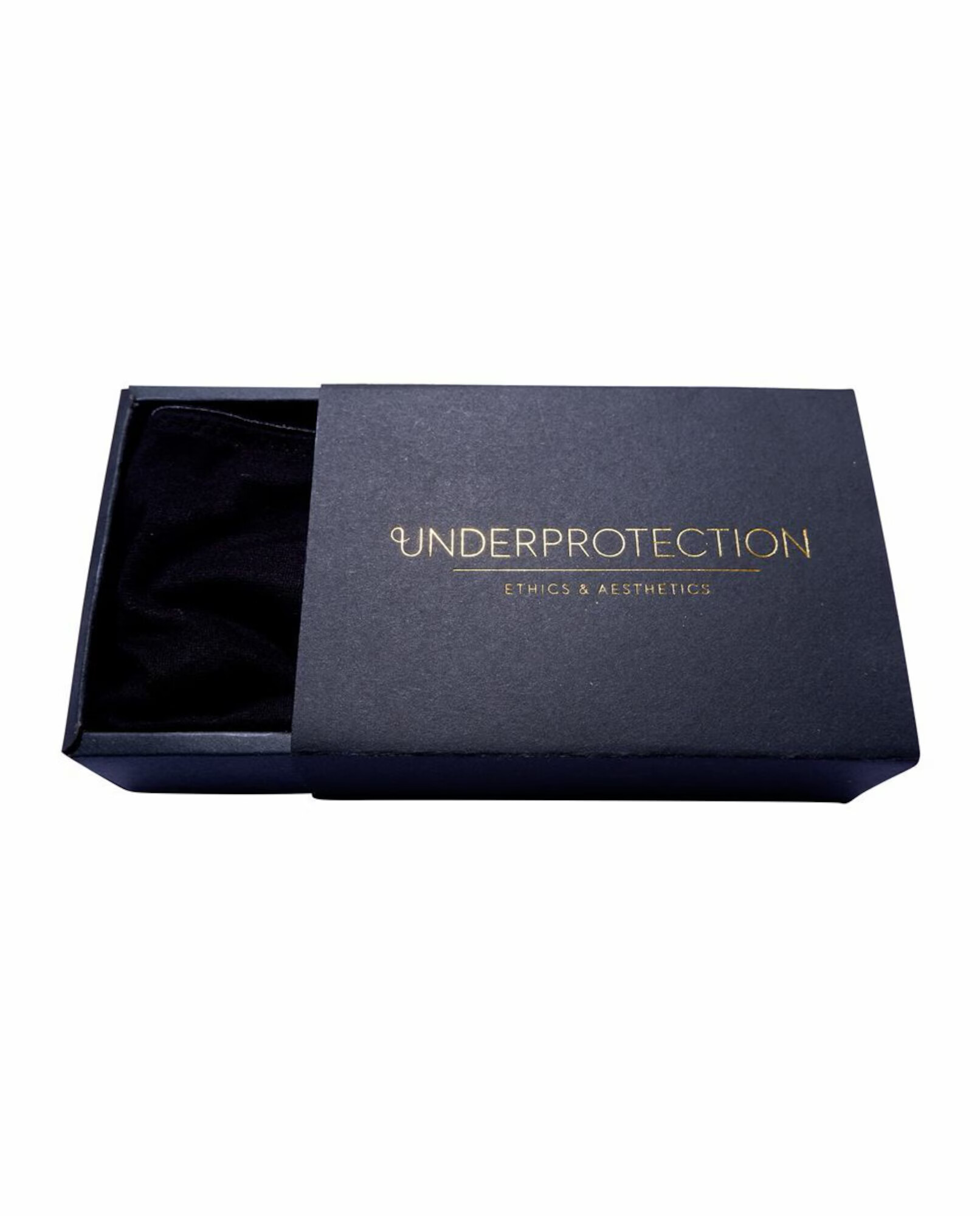 Underprotection Tanga ' Nova ' negru / transparent - Pled.ro