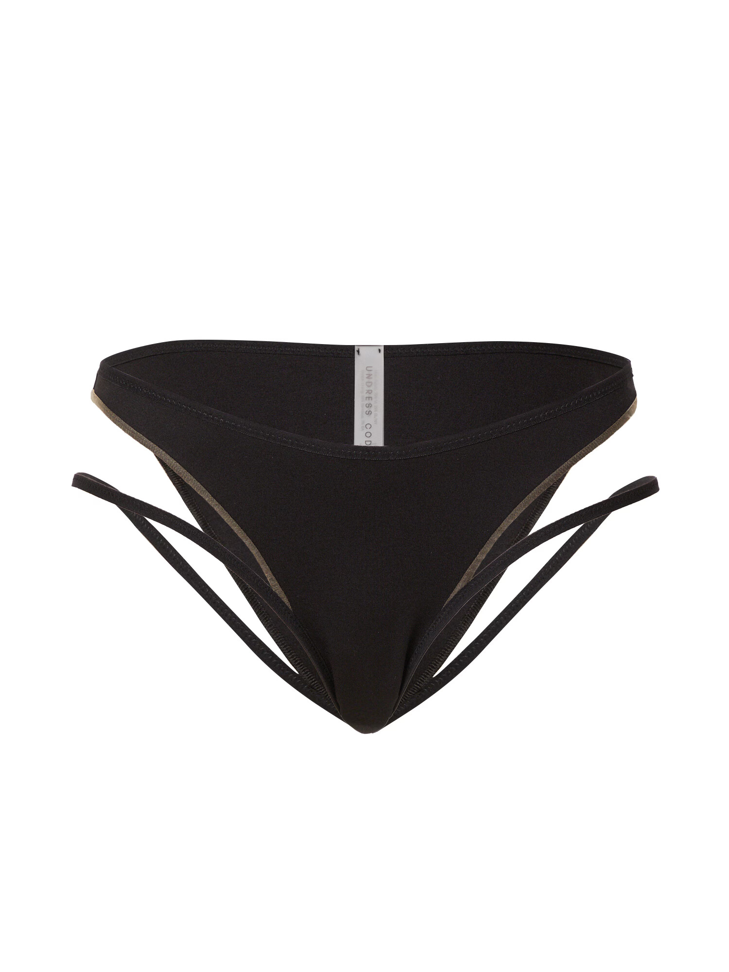 Undress Code Slip 'Fantasie' negru - Pled.ro