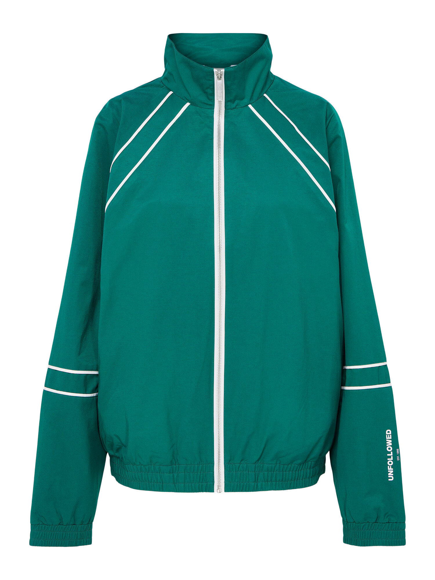 UNFOLLOWED x ABOUT YOU Geacă sport 'ESCAPE JACKET' verde - Pled.ro