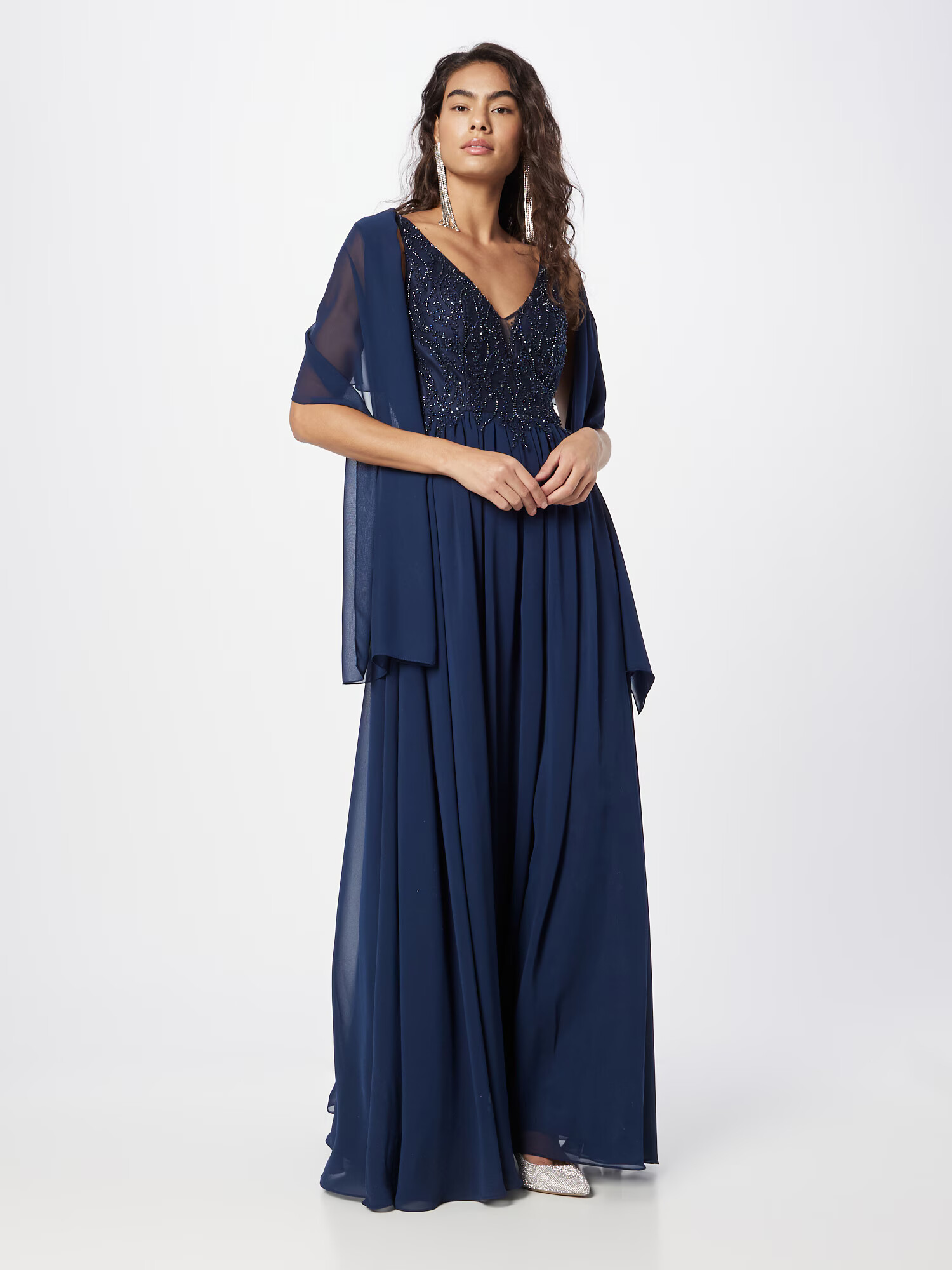 Unique Rochie de seară bleumarin - Pled.ro