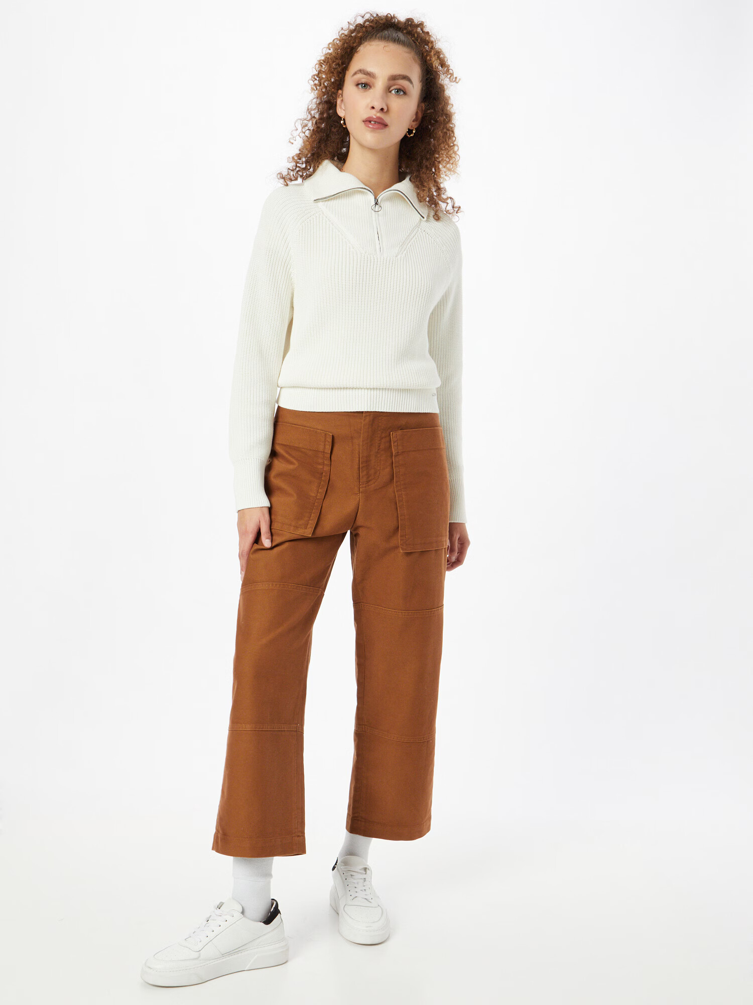 UNITED COLORS OF BENETTON Pantaloni maro caramel - Pled.ro