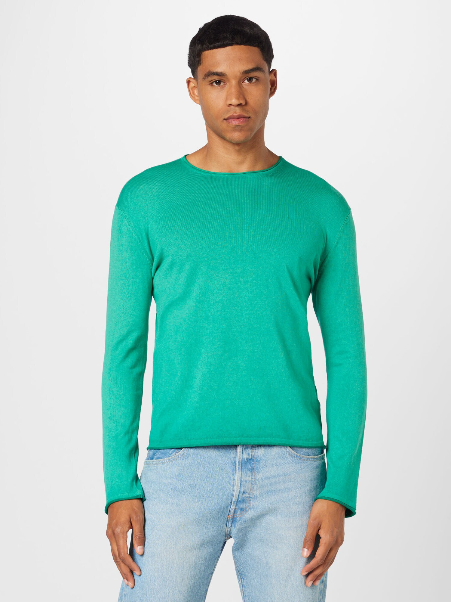 UNITED COLORS OF BENETTON Pulover verde jad - Pled.ro