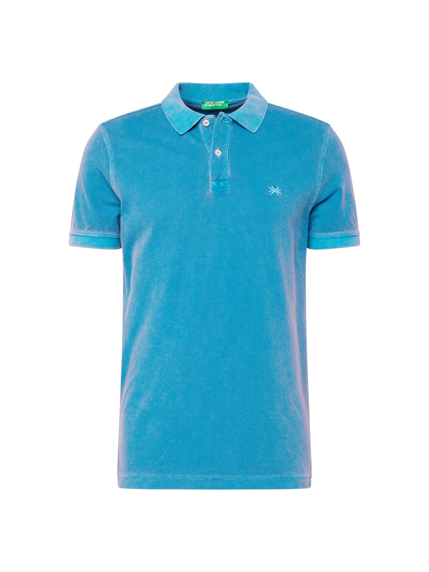 UNITED COLORS OF BENETTON Tricou albastru aqua / albastru deschis - Pled.ro