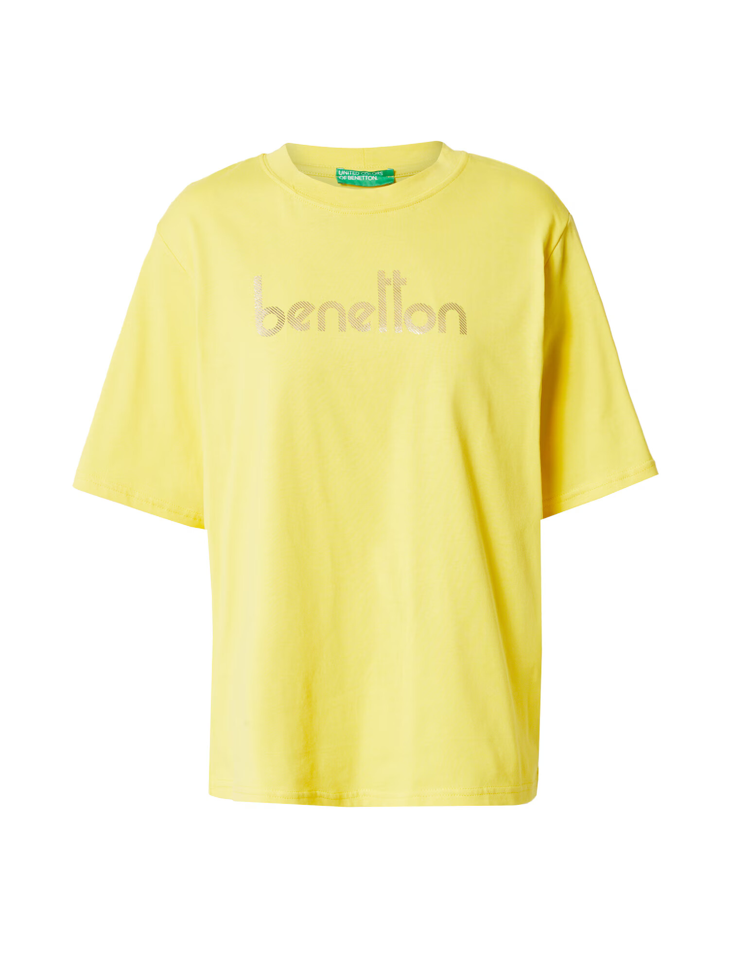 UNITED COLORS OF BENETTON Tricou bej / galben - Pled.ro