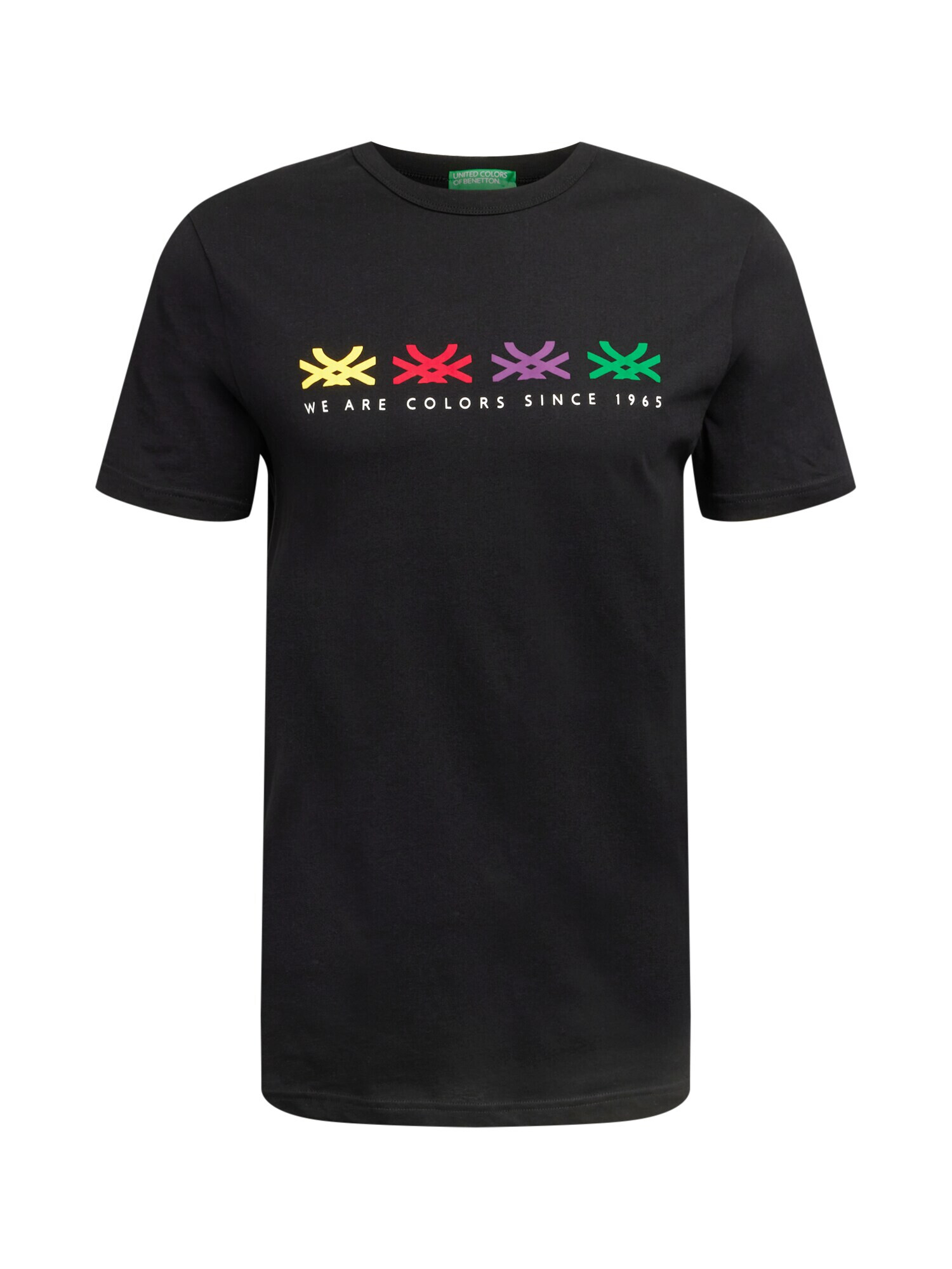 UNITED COLORS OF BENETTON Tricou negru - Pled.ro