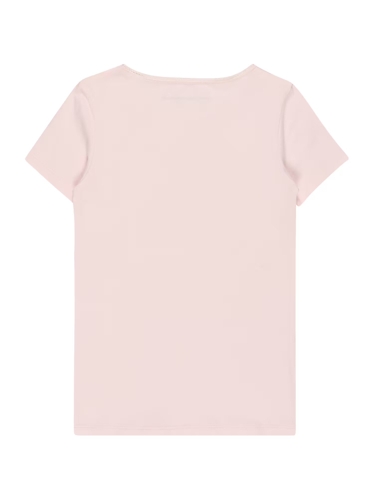 UNITED COLORS OF BENETTON Tricou roz pastel / alb - Pled.ro