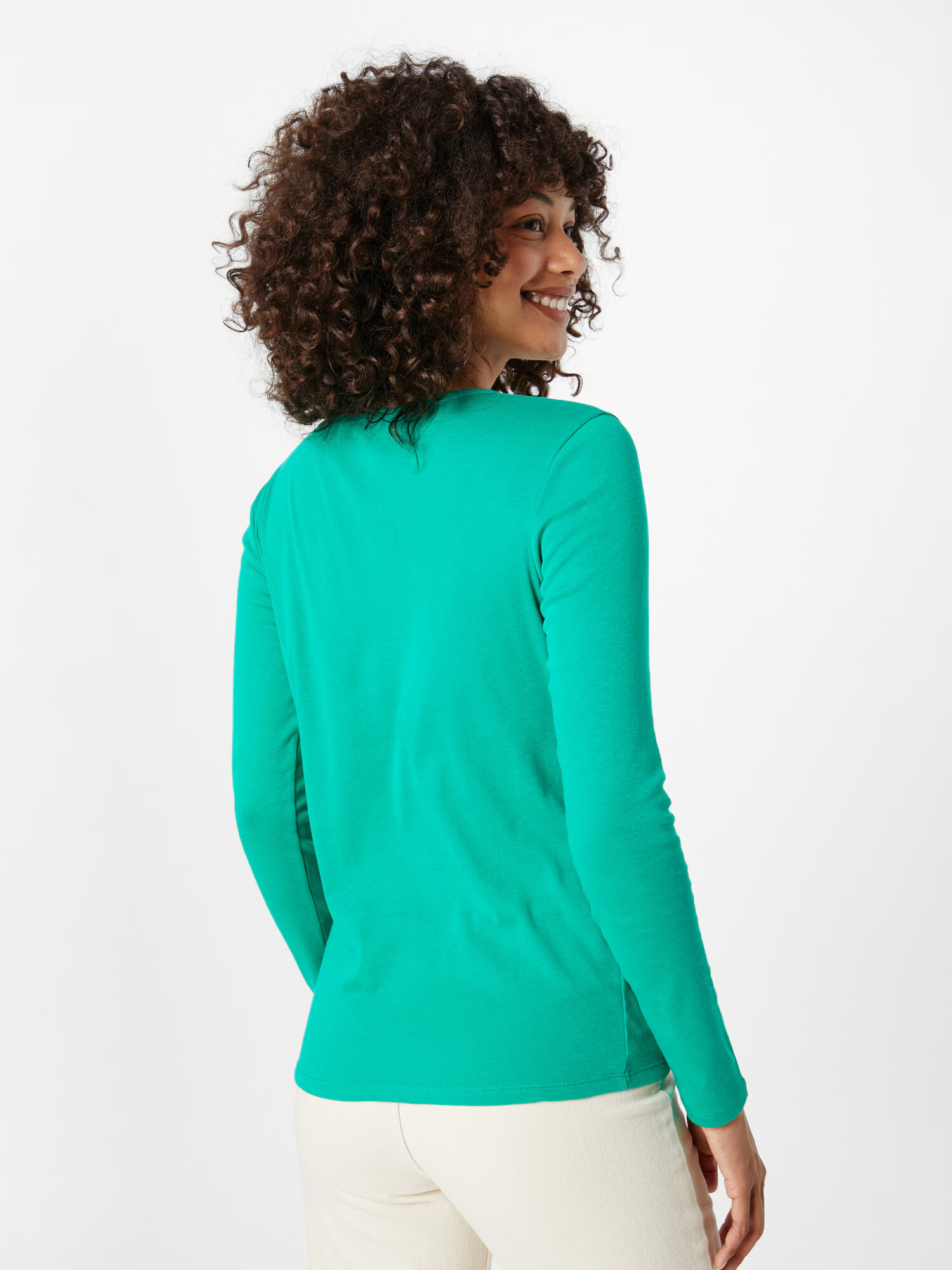 UNITED COLORS OF BENETTON Tricou verde / argintiu - Pled.ro