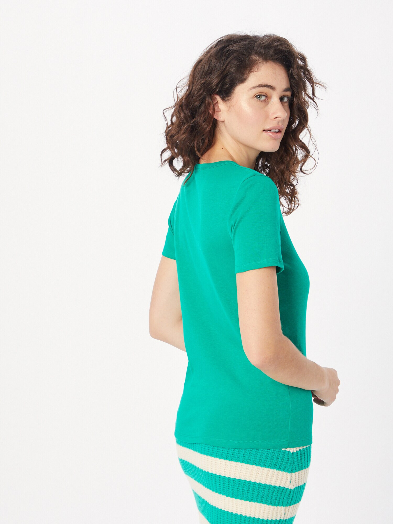 UNITED COLORS OF BENETTON Tricou verde smarald - Pled.ro