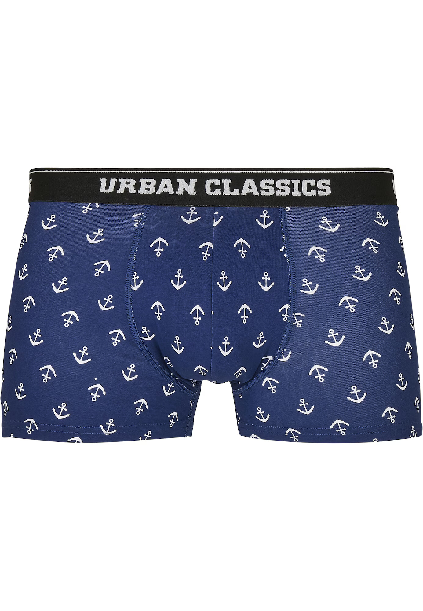 Urban Classics Boxeri albastru / gri / negru - Pled.ro