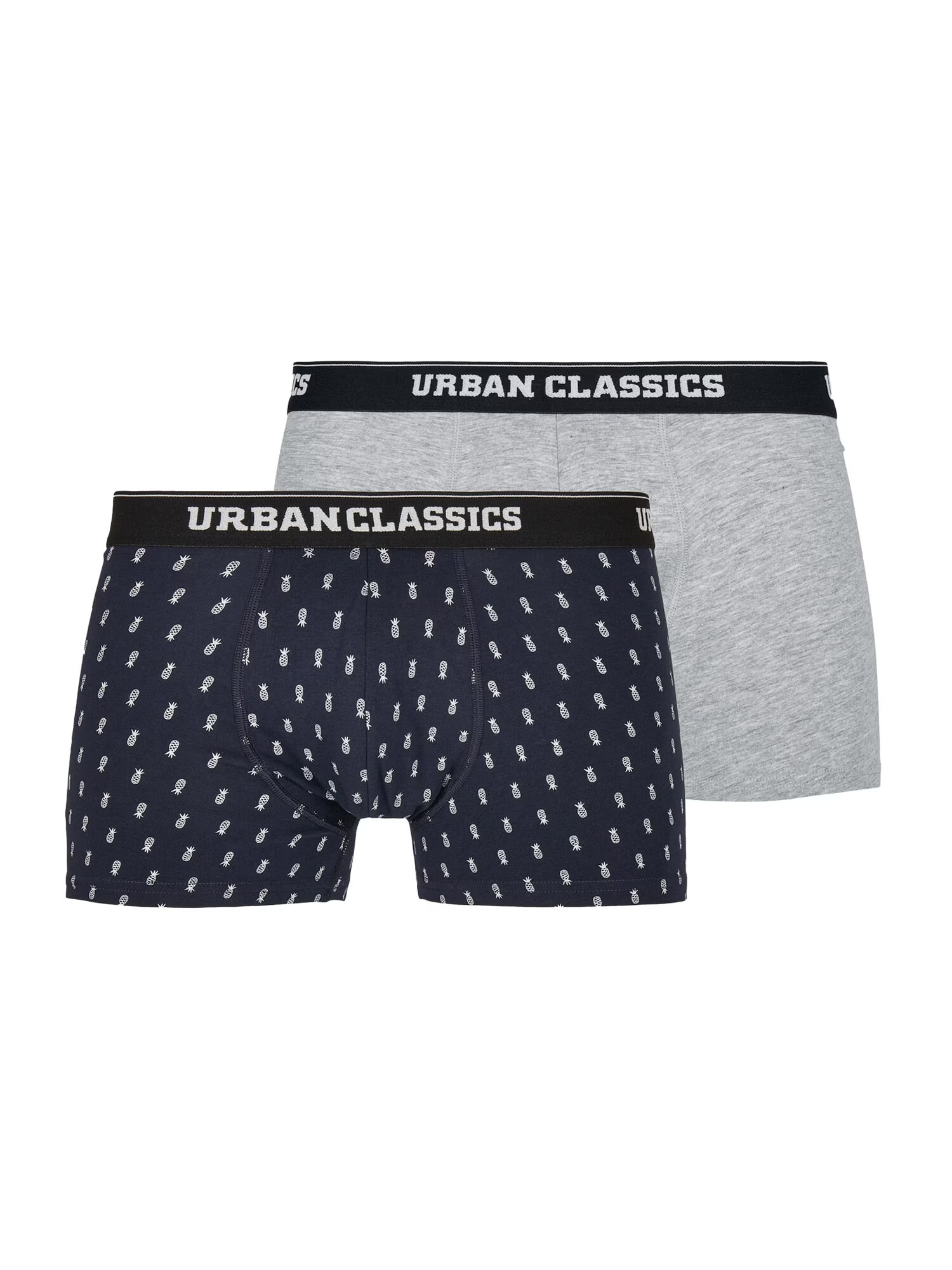 Urban Classics Boxeri albastru închis / gri deschis - Pled.ro