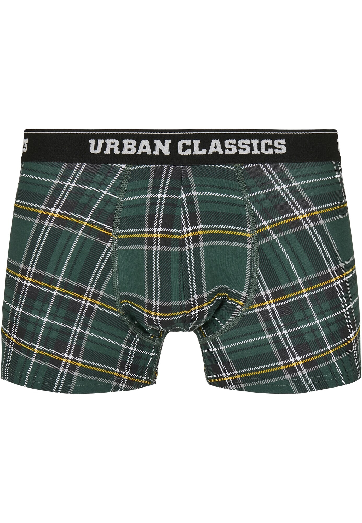 Urban Classics Boxeri galben / gri deschis / verde închis / negru / alb - Pled.ro