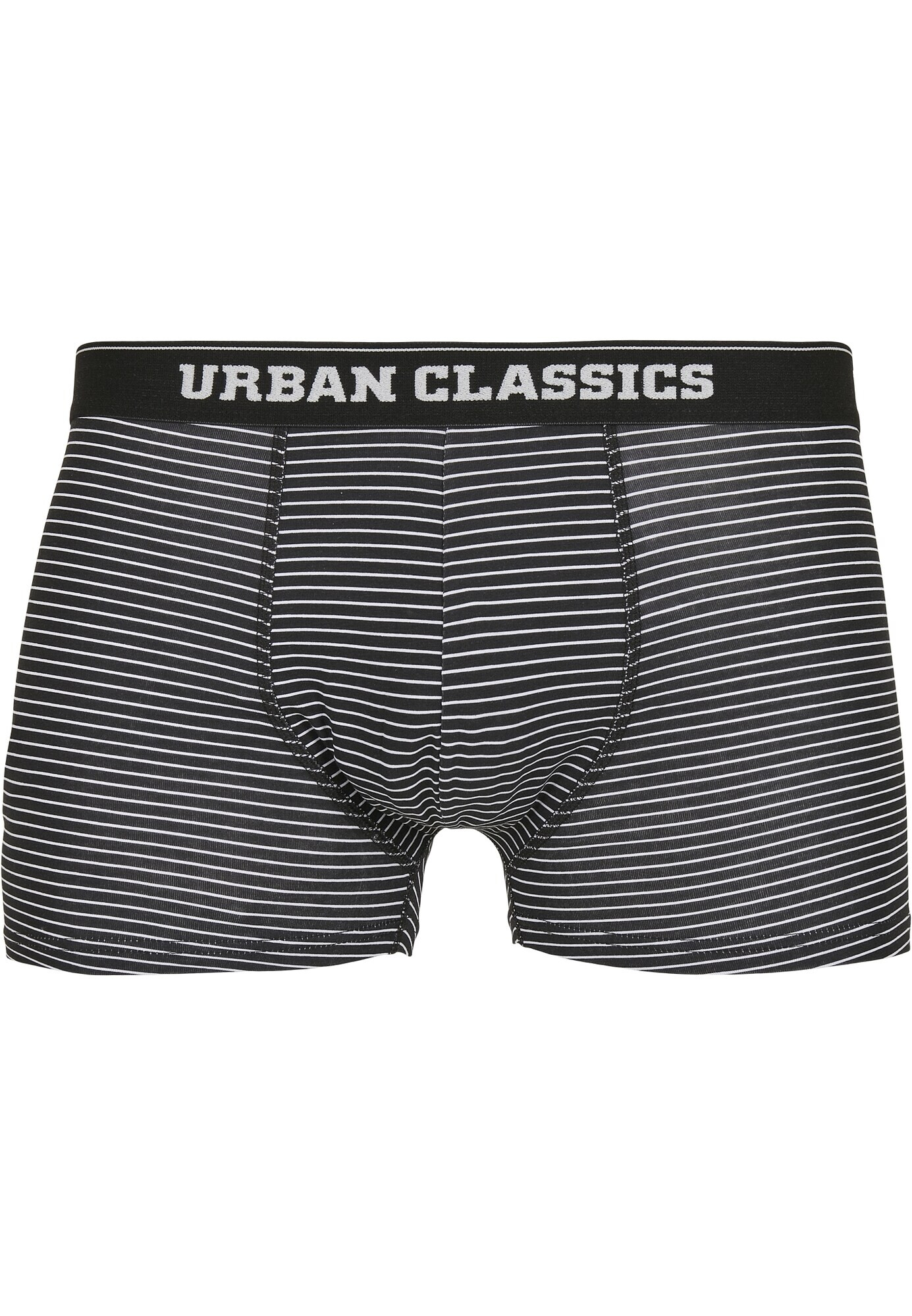 Urban Classics Boxeri gri fumuriu / negru / alb - Pled.ro