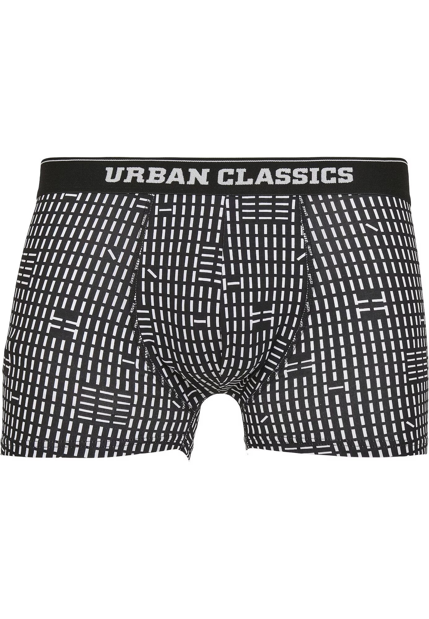 Urban Classics Boxeri gri fumuriu / negru / alb - Pled.ro