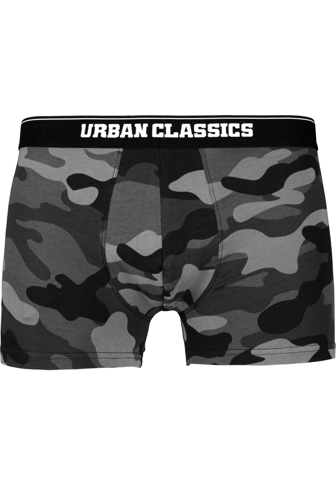 Urban Classics Boxeri gri / gri metalic / negru / alb - Pled.ro