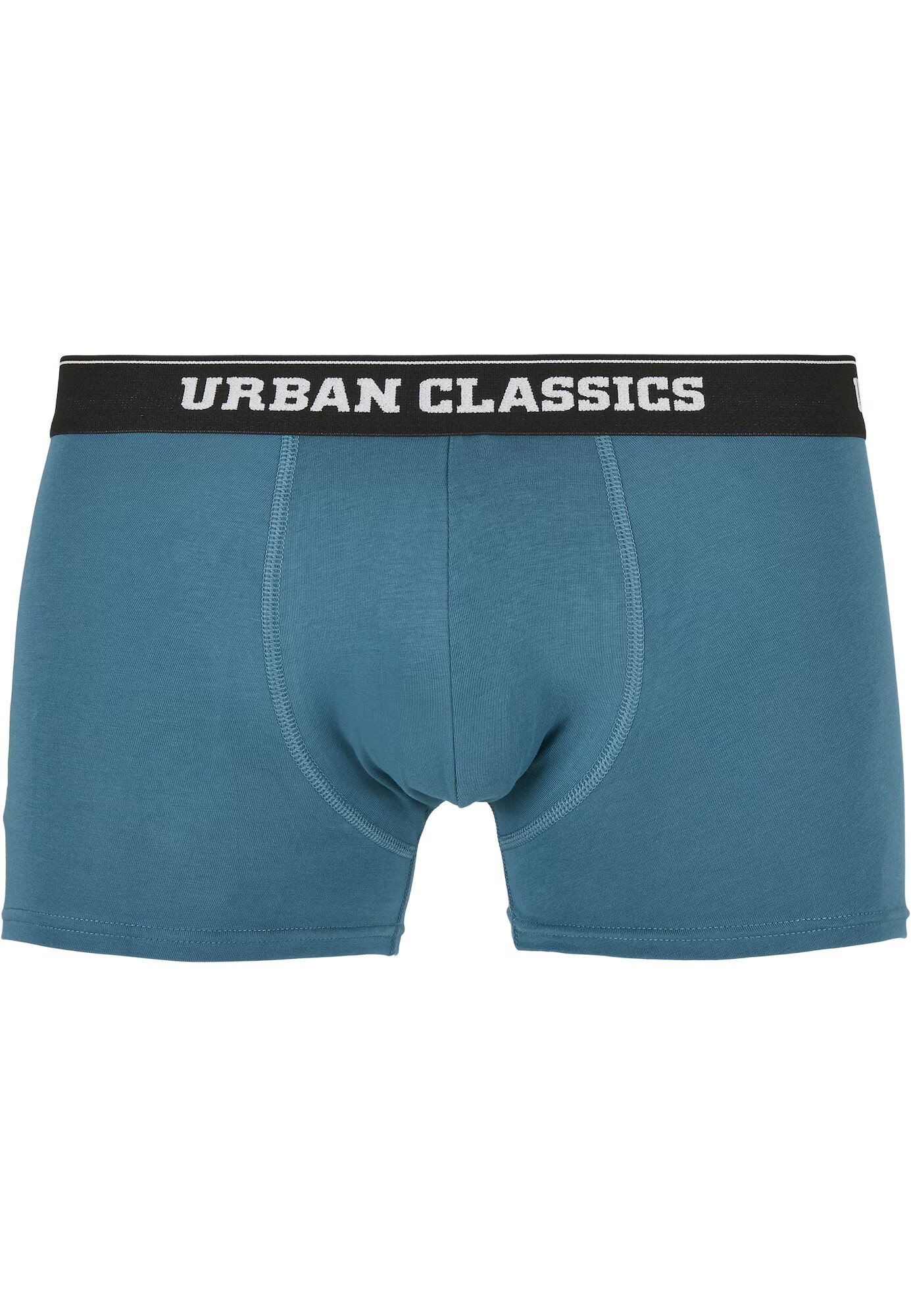 Urban Classics Boxeri gri / verde petrol / negru / alb - Pled.ro