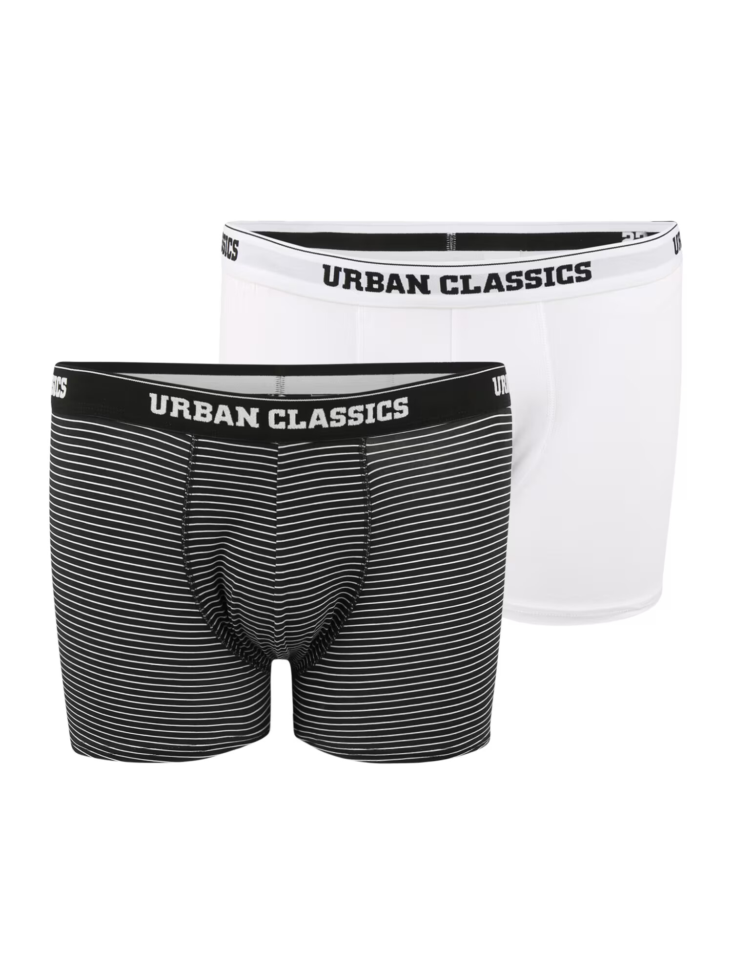 Urban Classics Boxeri negru / alb - Pled.ro