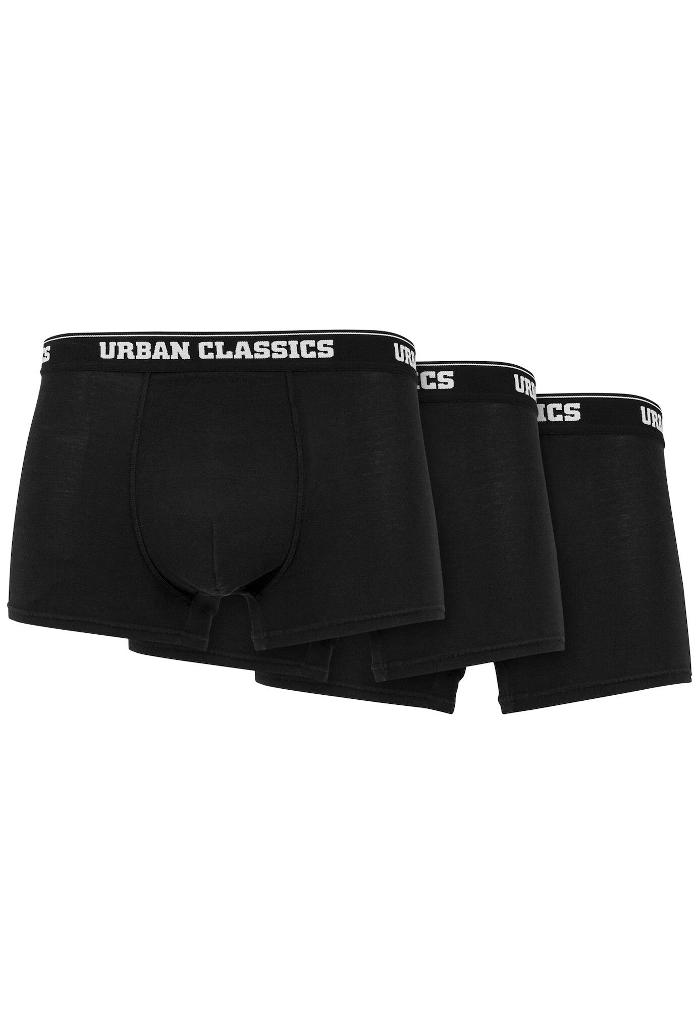 Urban Classics Boxeri negru / alb - Pled.ro