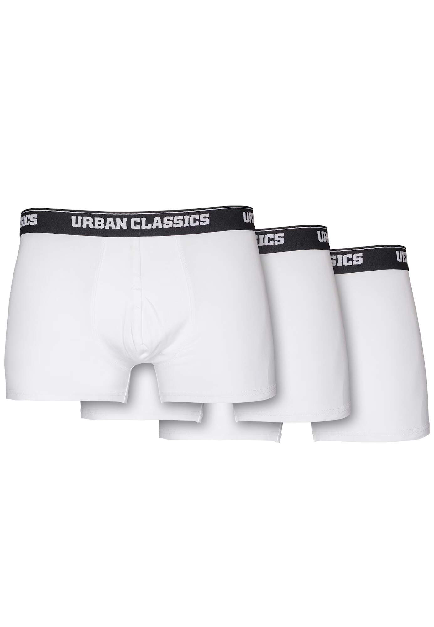 Urban Classics Boxeri negru / alb - Pled.ro