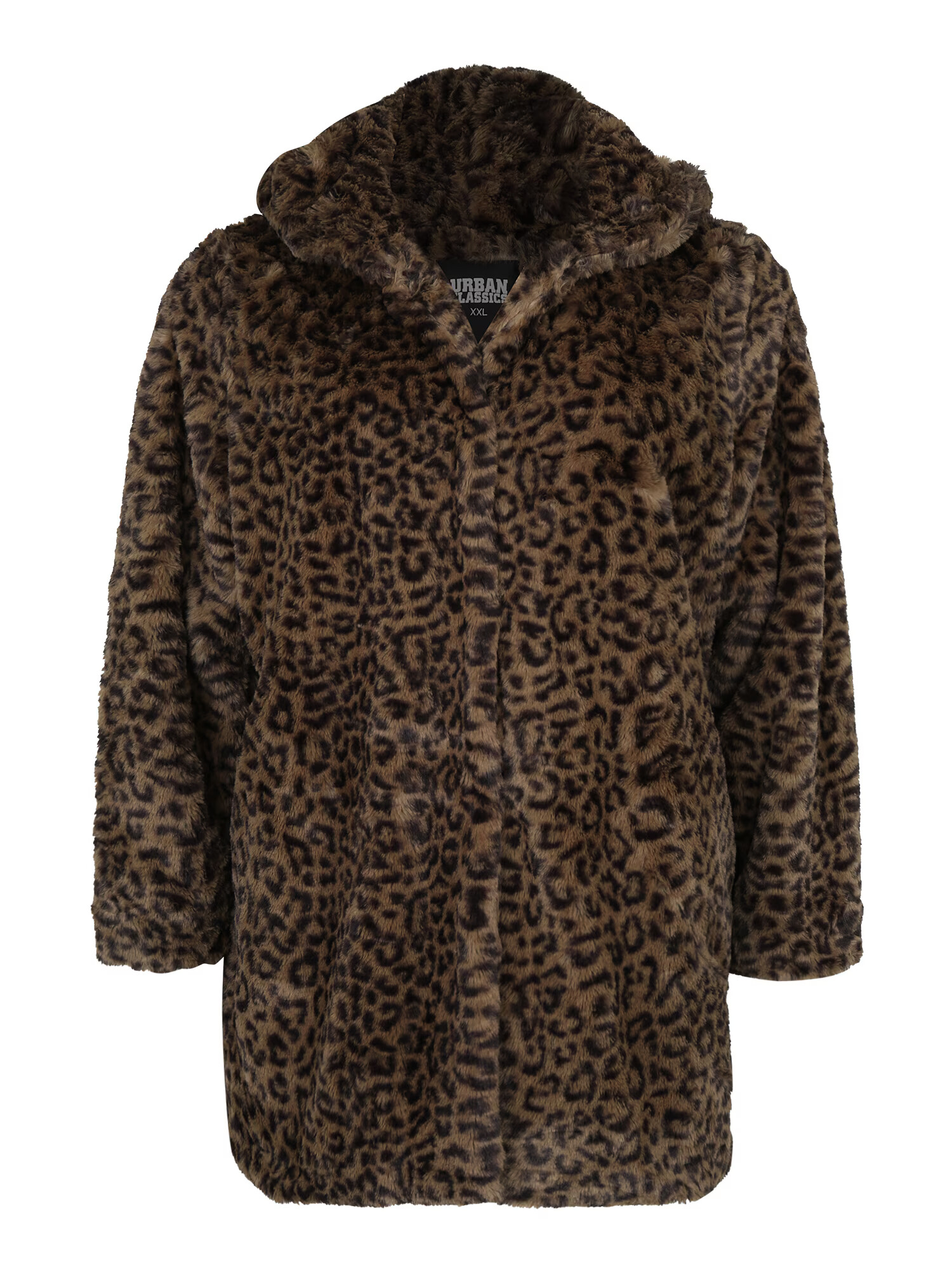 Urban Classics Geacă de primăvară-toamnă 'Leo Teddy Coat' oliv - Pled.ro