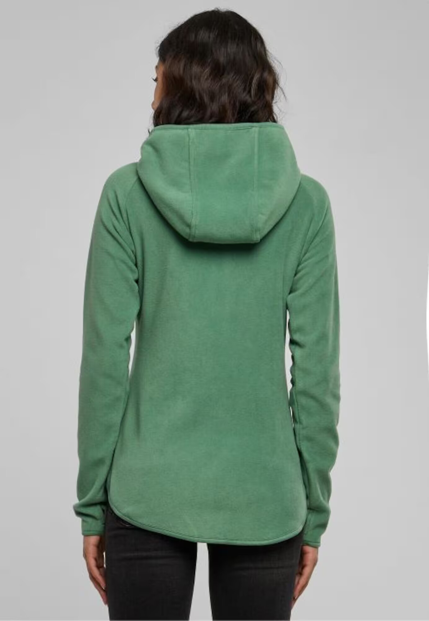 Urban Classics Jachetă fleece verde - Pled.ro