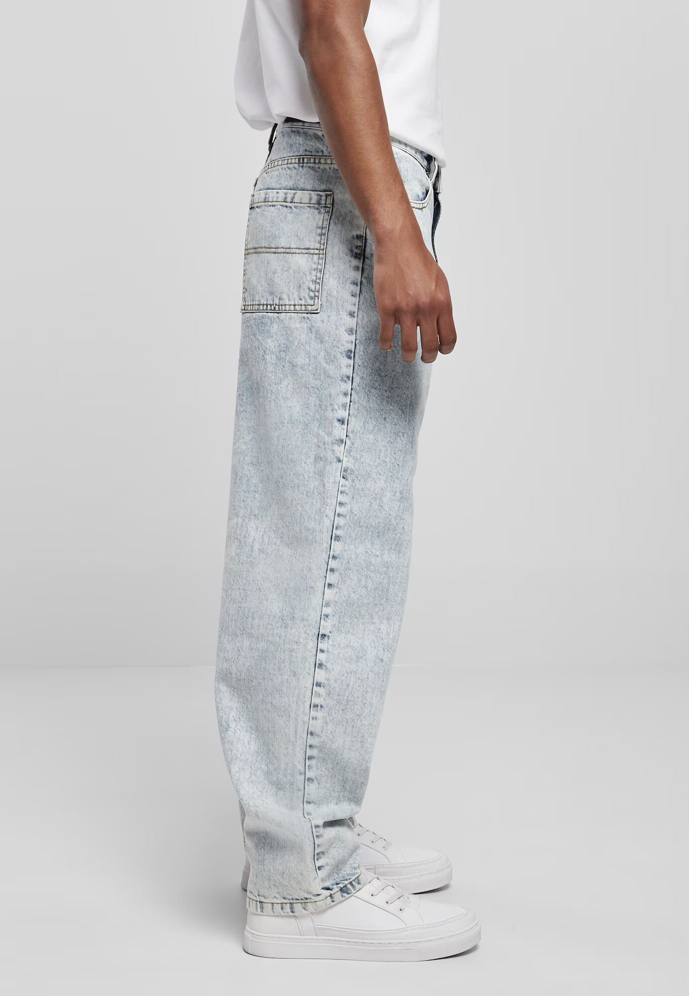 Urban Classics Jeans '90‘s' albastru deschis - Pled.ro