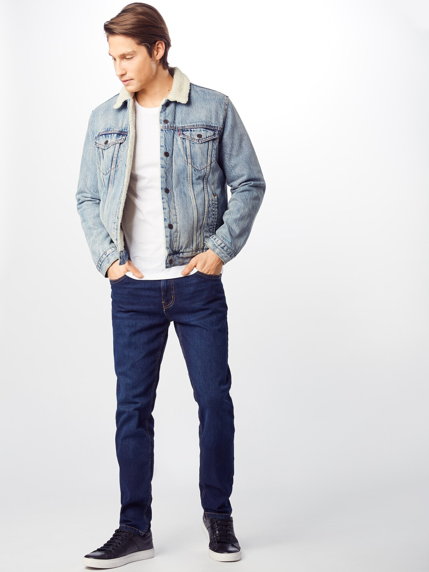 Urban Classics Jeans albastru denim - Pled.ro