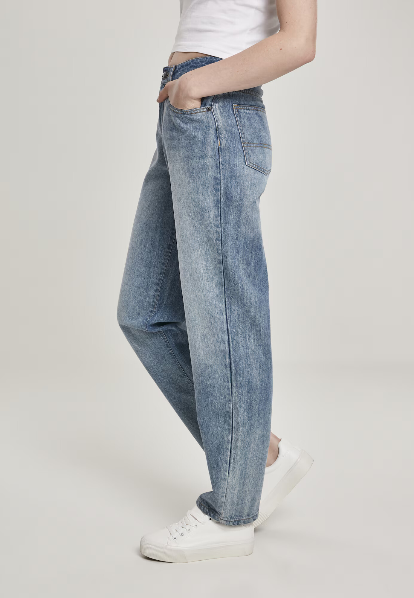 Urban Classics Jeans albastru denim - Pled.ro