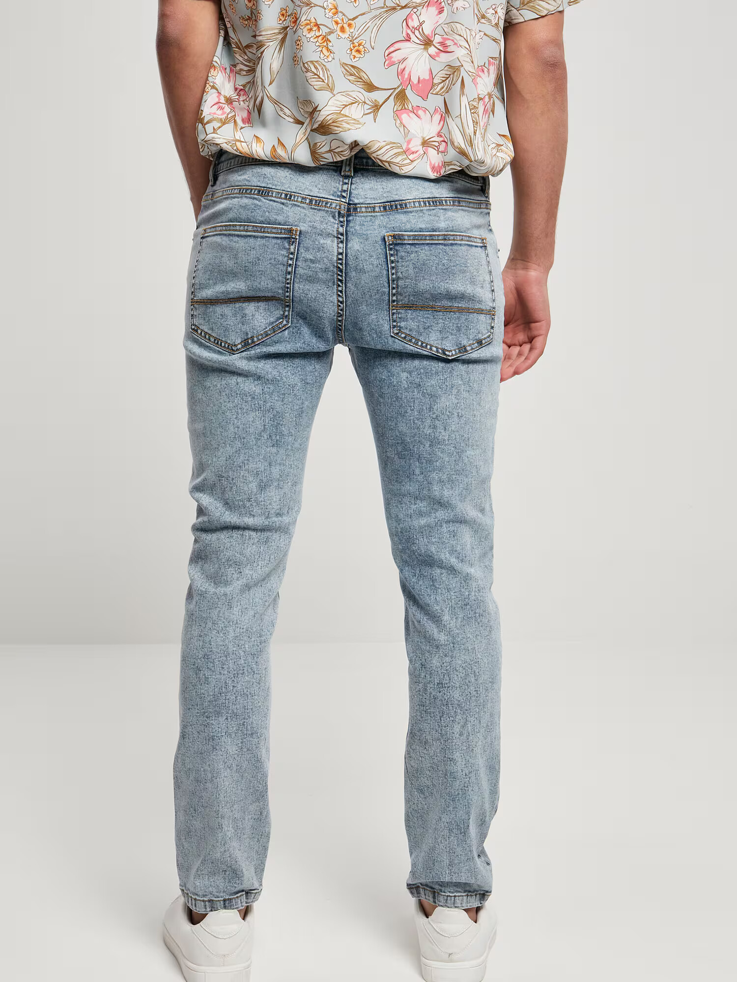 Urban Classics Jeans albastru deschis - Pled.ro